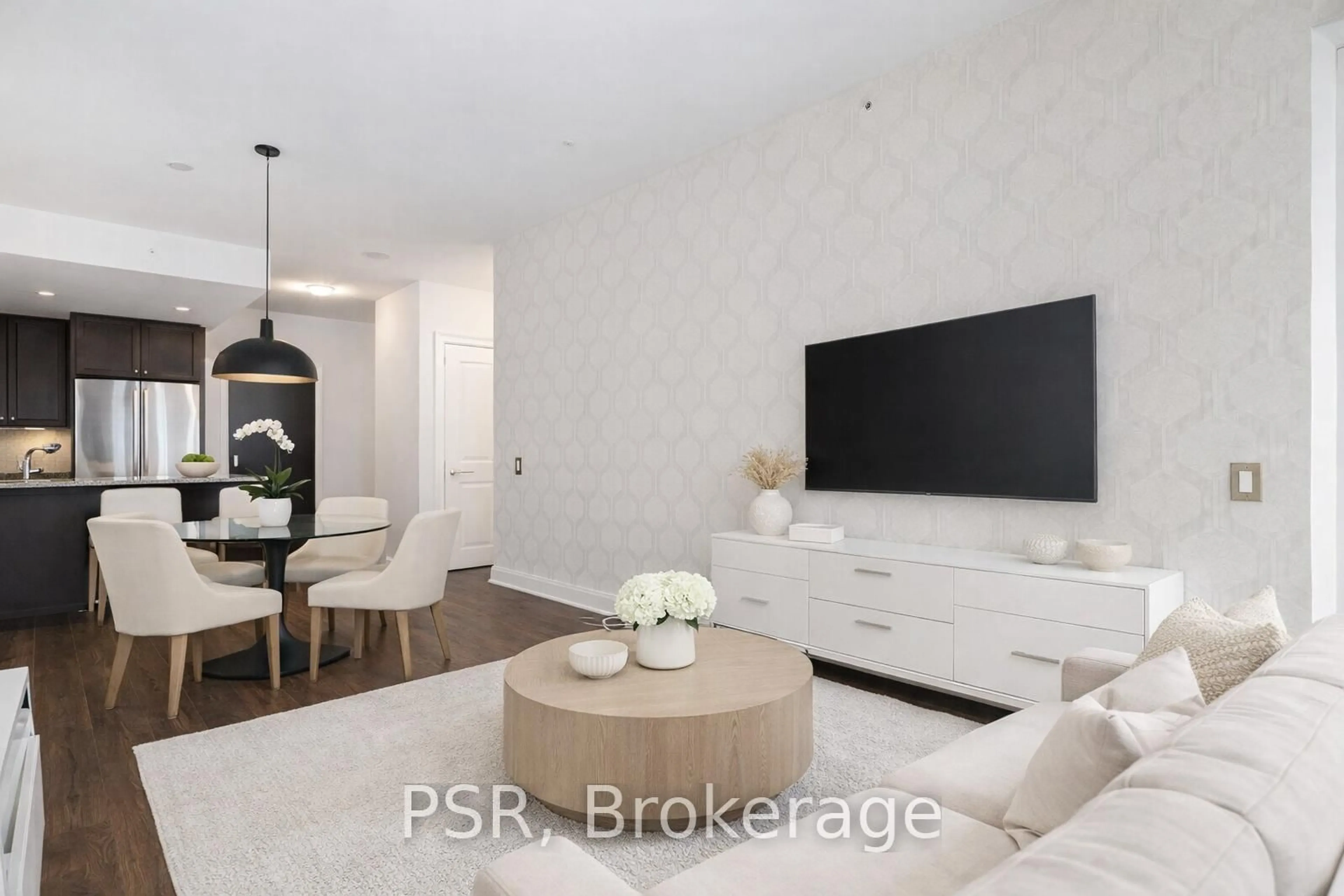 Living room with furniture, unknown for 11 Bronte Rd #422, Oakville Ontario L6L 0E1