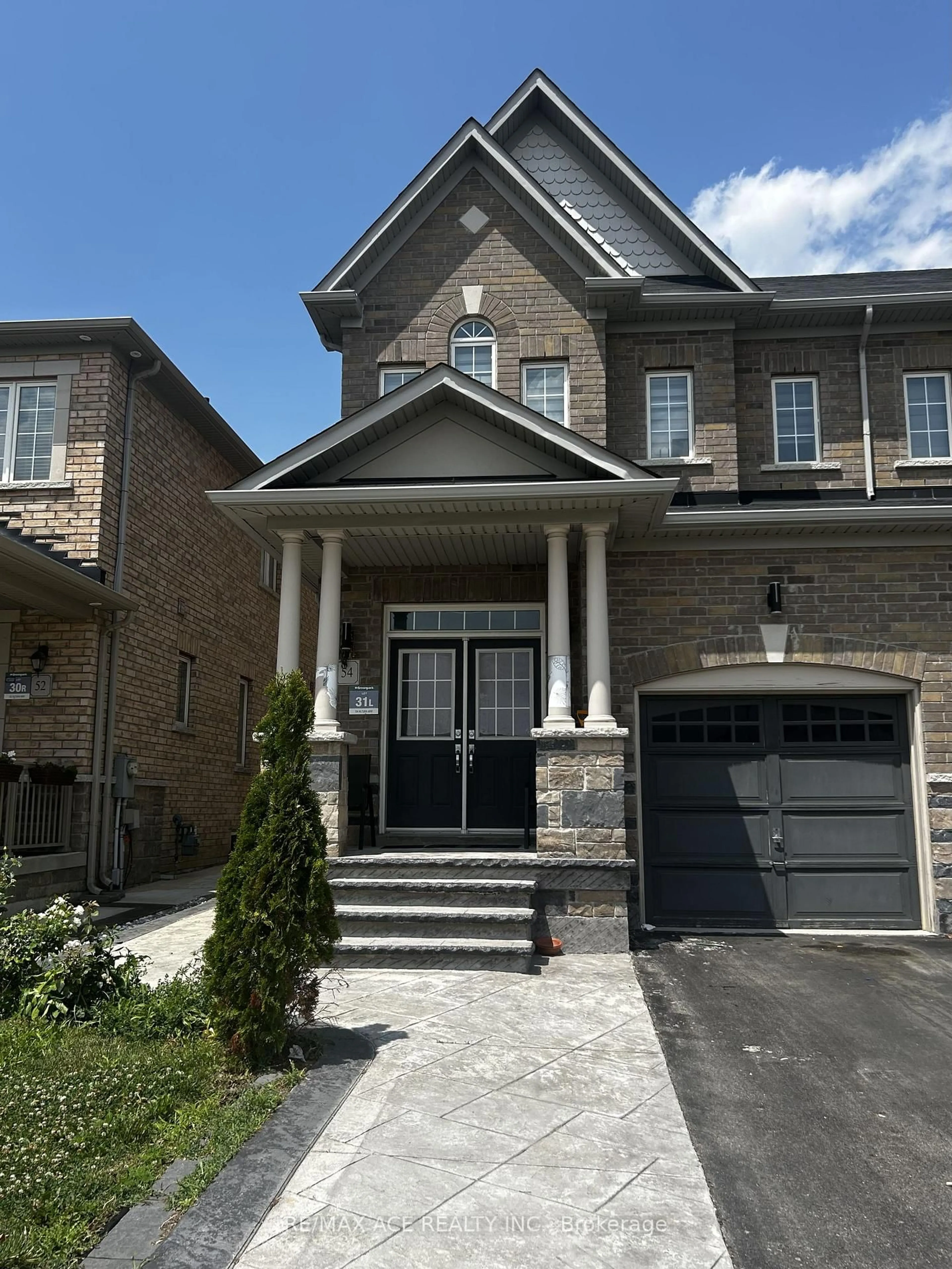 Home with brick exterior material, street for 54 Altura Way, Brampton Ontario L6P 4A1