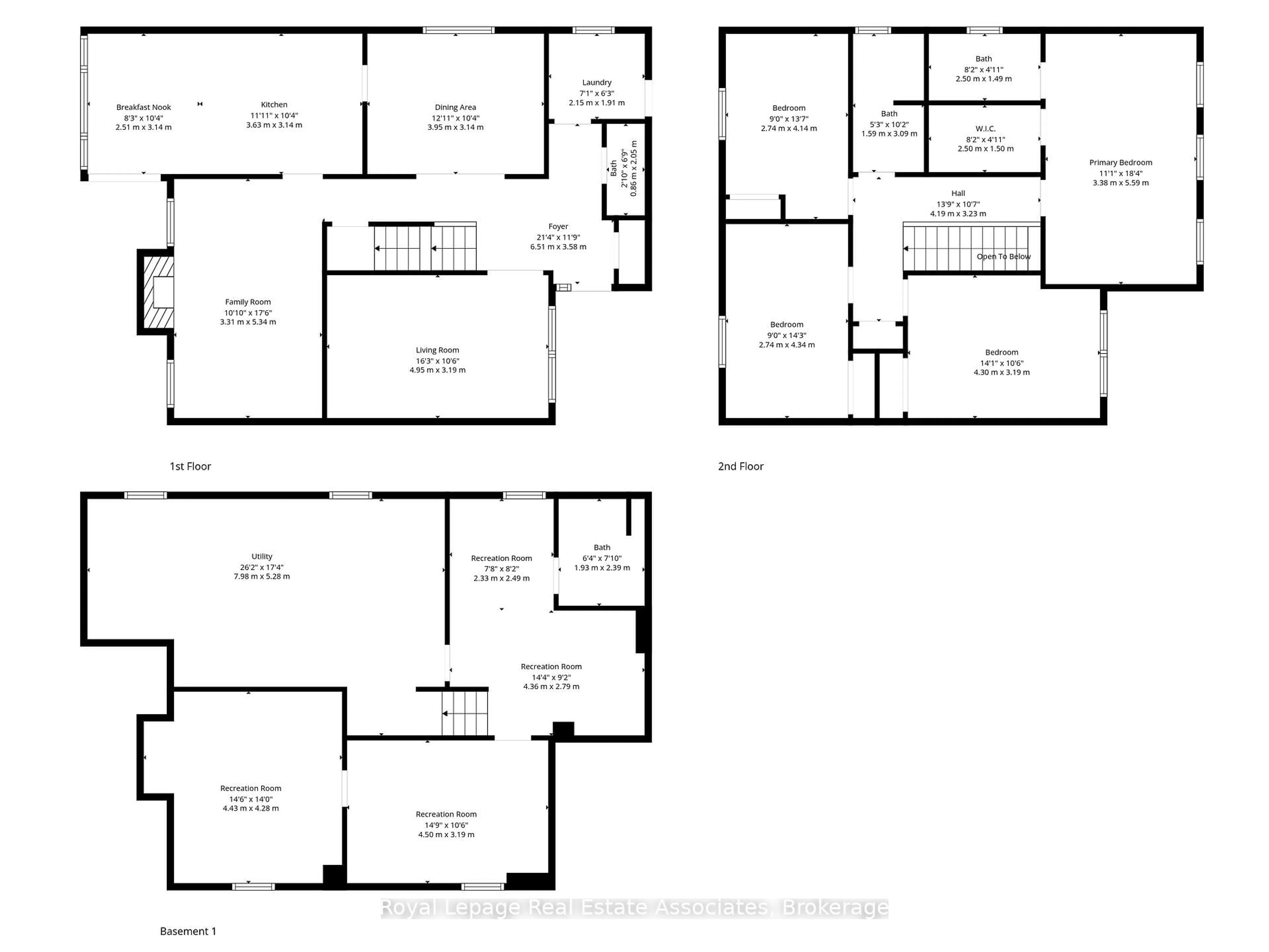 Floor plan for 20 Jeremy Pl, Brampton Ontario L6S 5K6