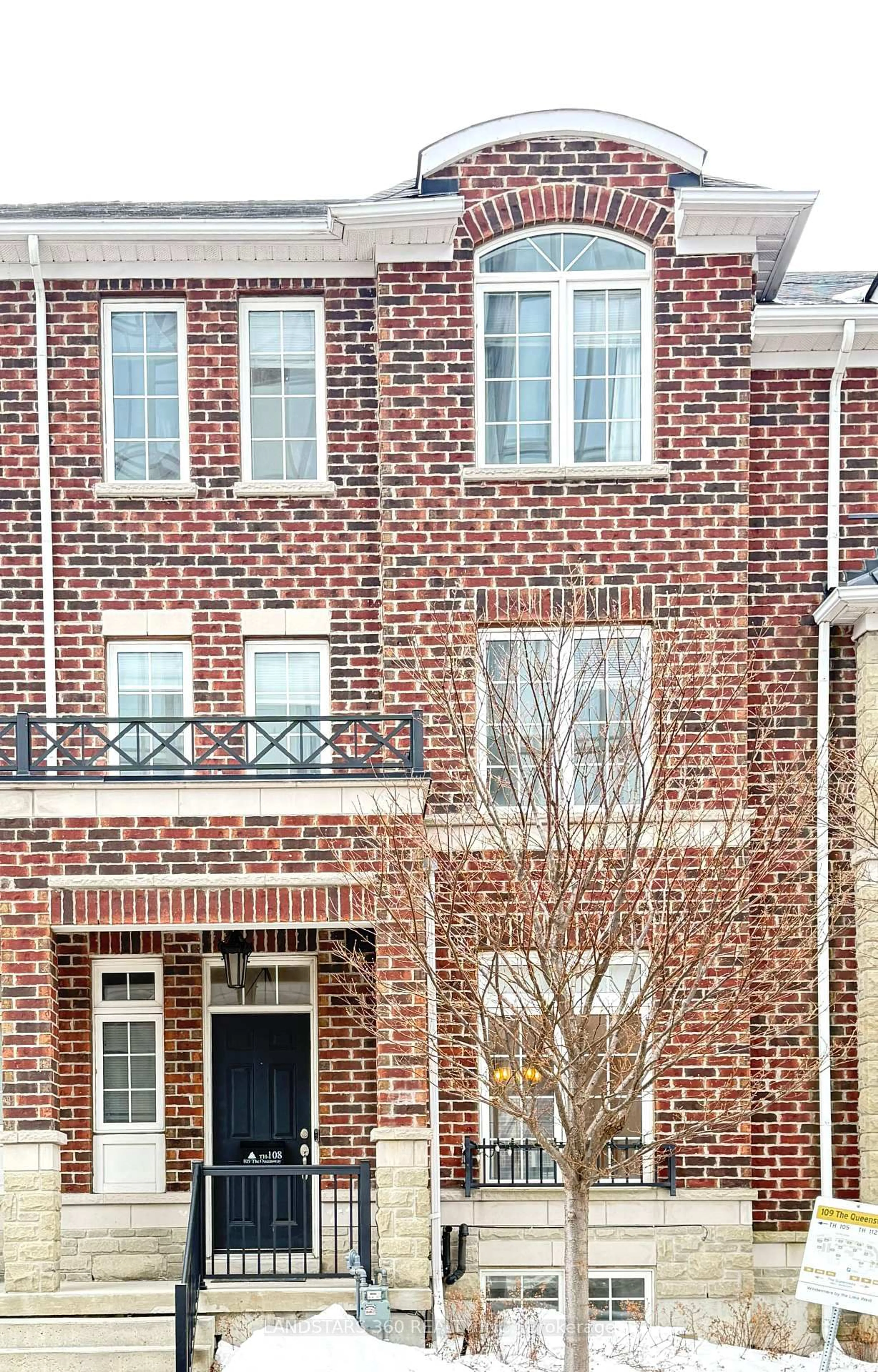 Home with brick exterior material, street for 109 The Queensway ##108, Toronto Ontario M6S 5B6