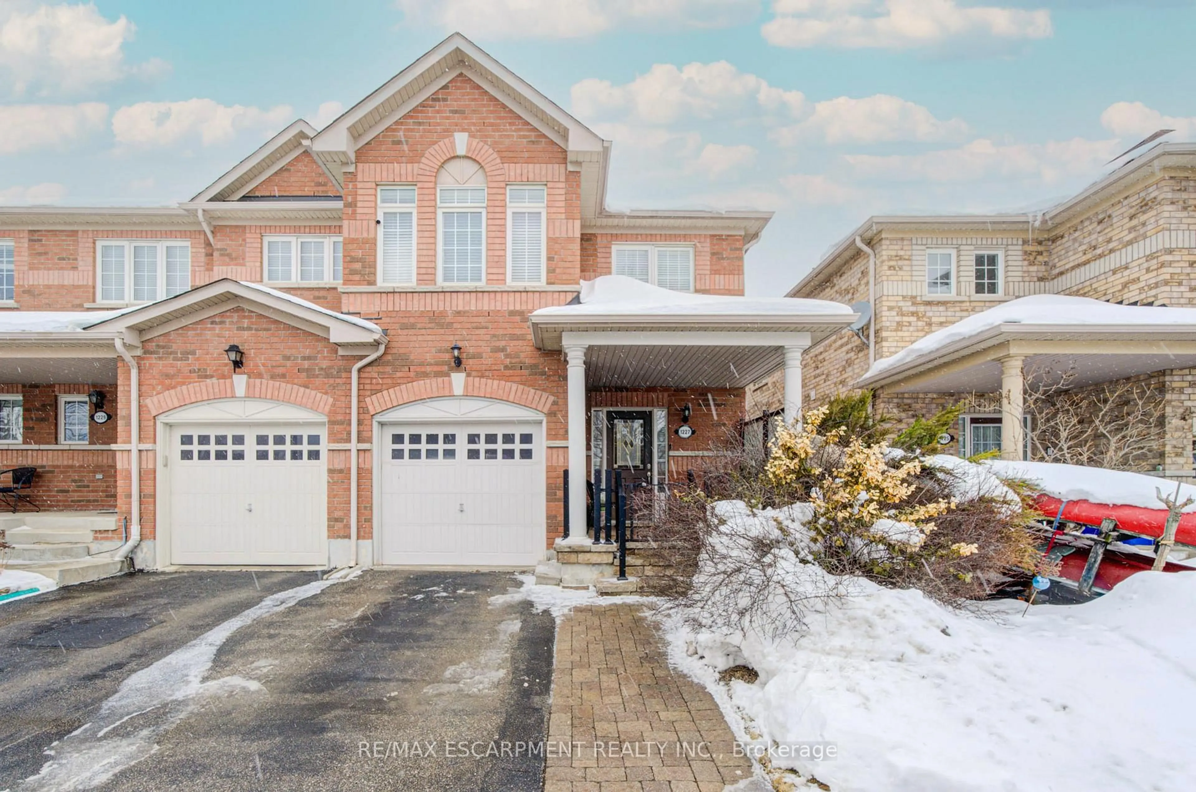 Home with brick exterior material, street for 1227 Lamont Cres, Milton Ontario L9T 6W5