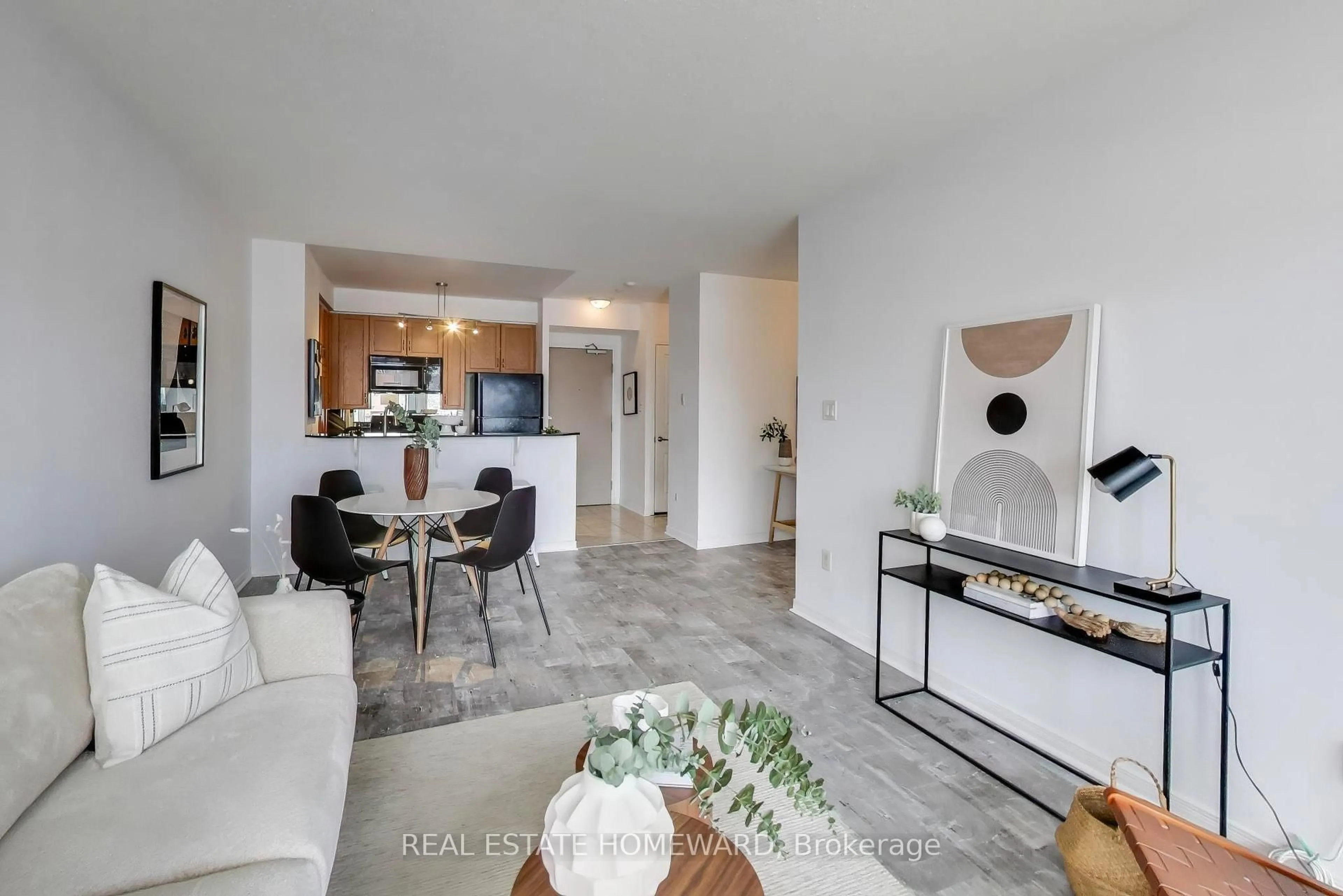 Living room with furniture, unknown for 2495 Dundas St #412, Toronto Ontario M6P 1X4