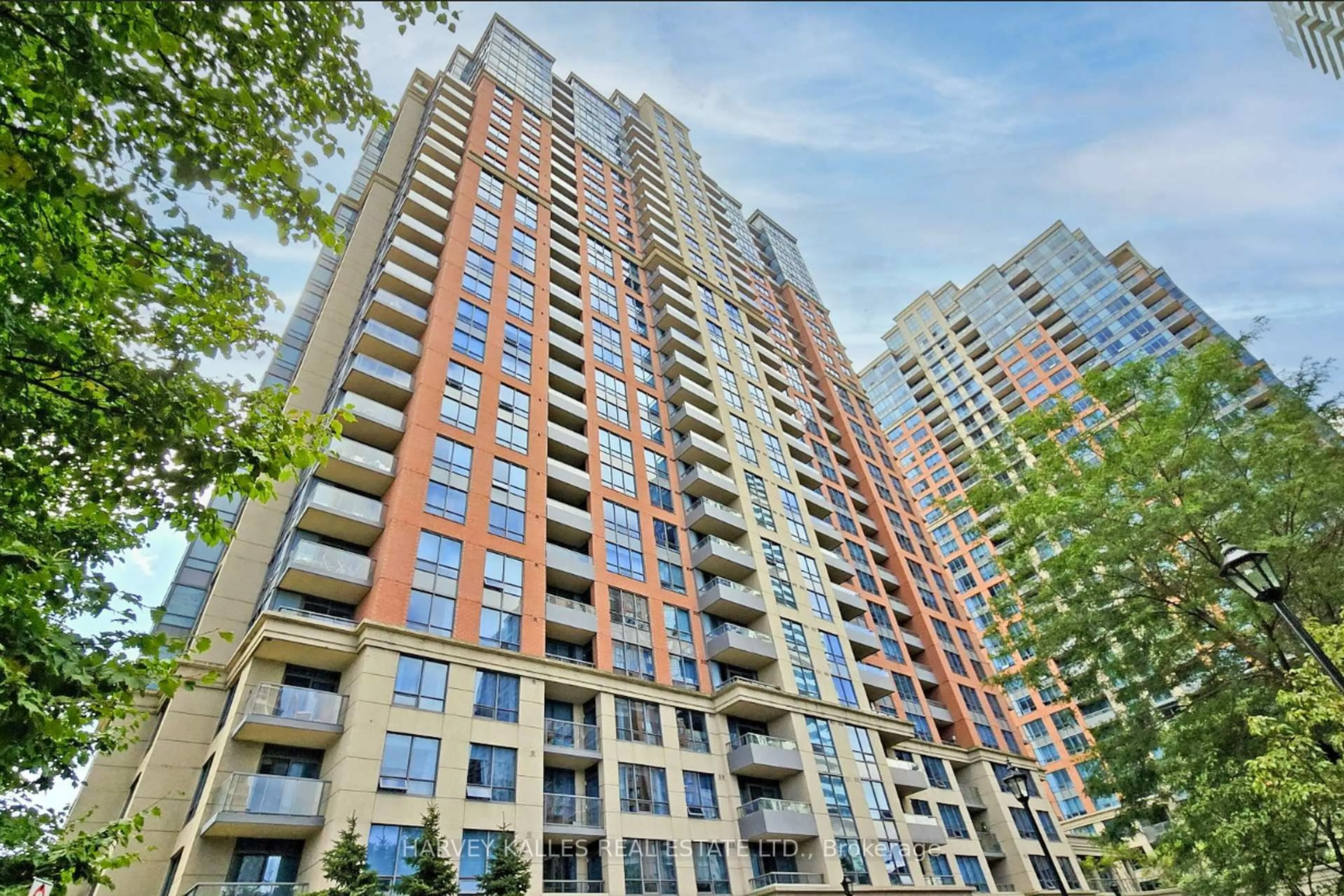 A pic from outside/outdoor area/front of a property/back of a property/a pic from drone, unknown for 25 Viking Lane #746, Toronto Ontario M9B 0A1