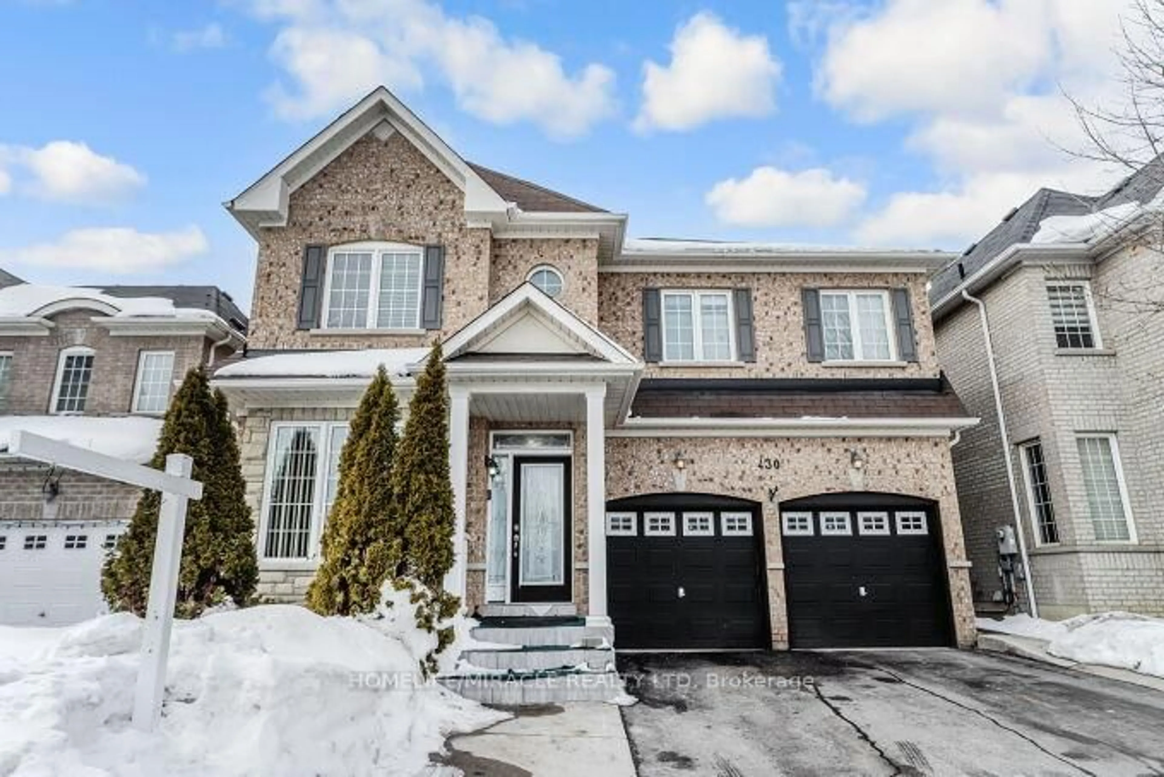 Home with brick exterior material, street for 430 Father Tobin Rd, Brampton Ontario L6R 0S2