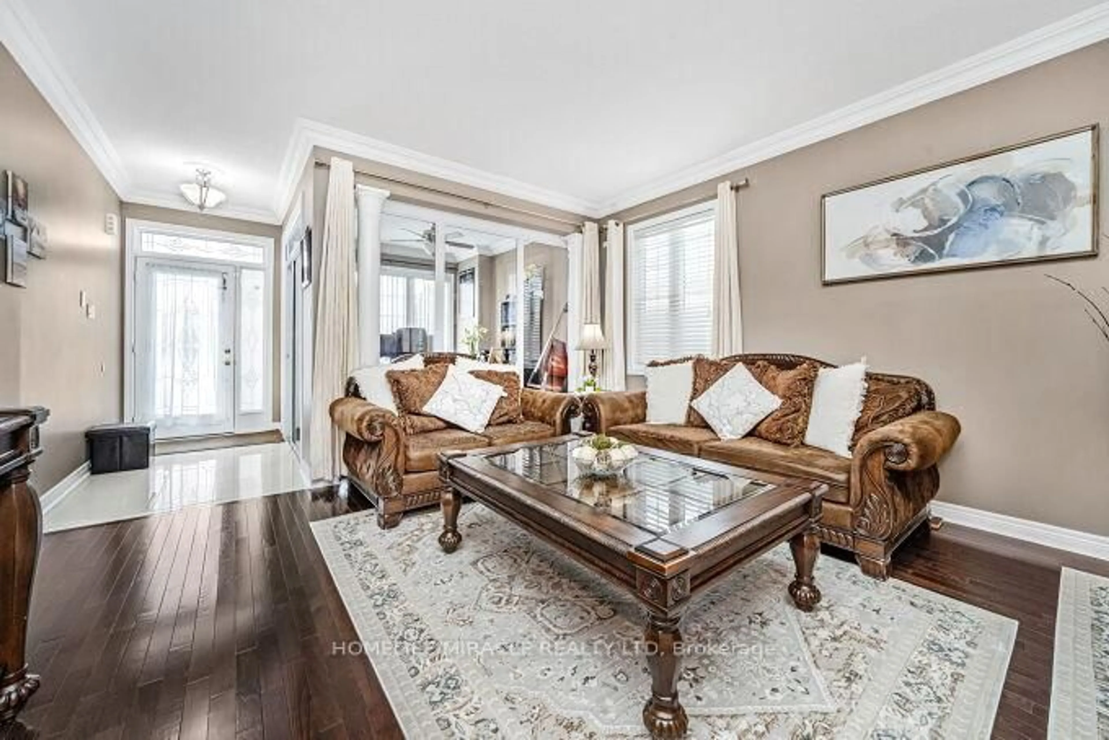 Living room with furniture, unknown for 430 Father Tobin Rd, Brampton Ontario L6R 0S2