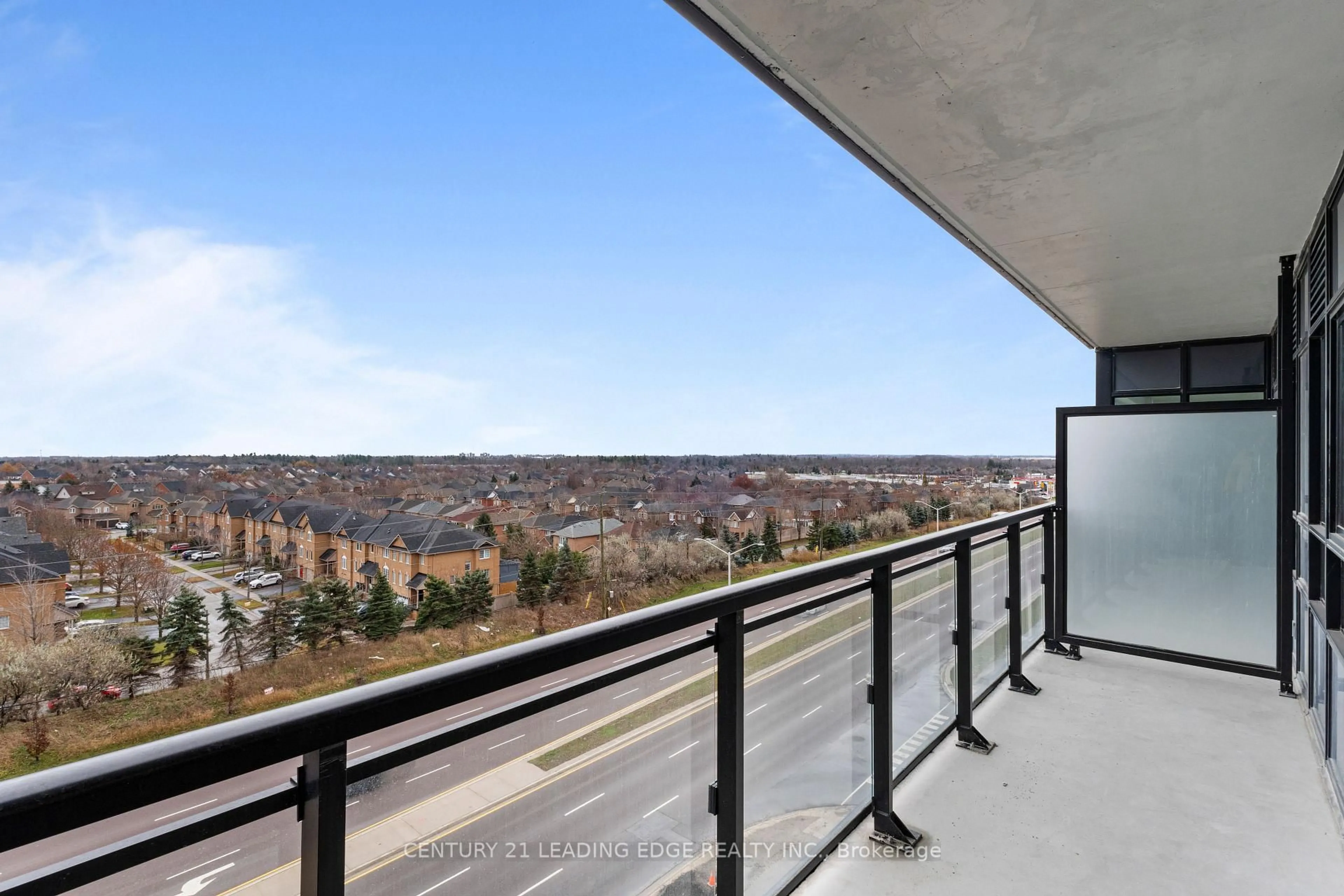 Balcony in the apartment, water/lake/river/ocean view for 395 Dundas St #614, Oakville Ontario L6M 5R8