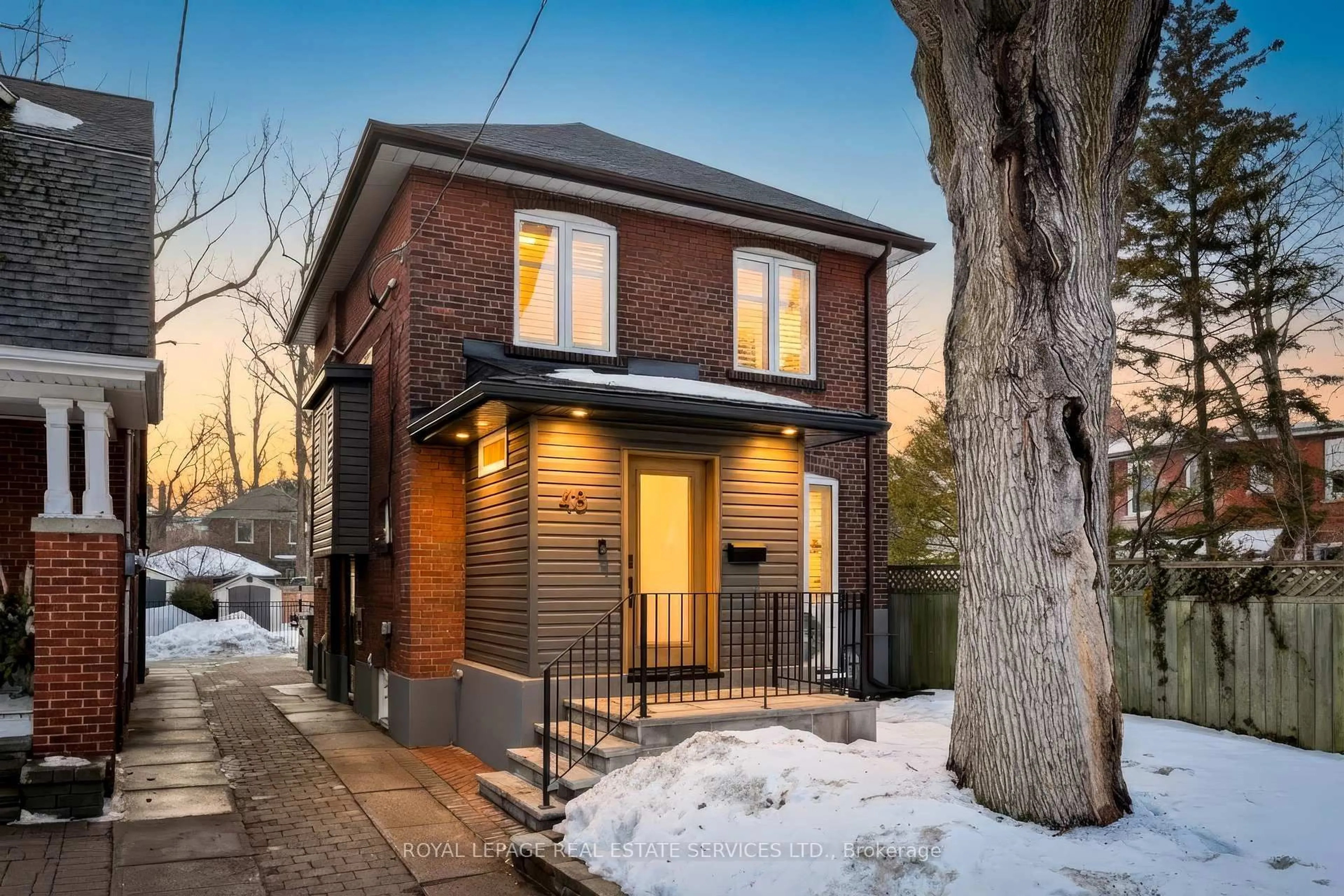 Home with brick exterior material, street for 48 Thornhill Ave, Toronto Ontario M6S 4C5