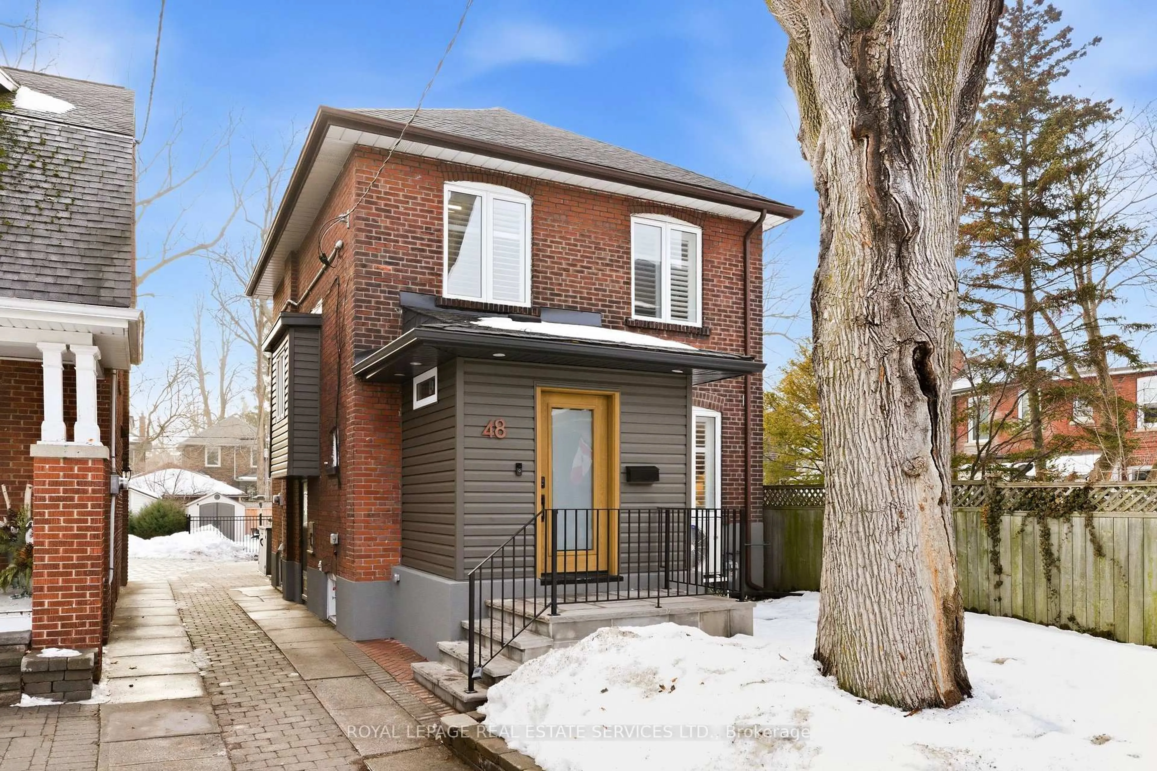 Home with brick exterior material, street for 48 Thornhill Ave, Toronto Ontario M6S 4C5