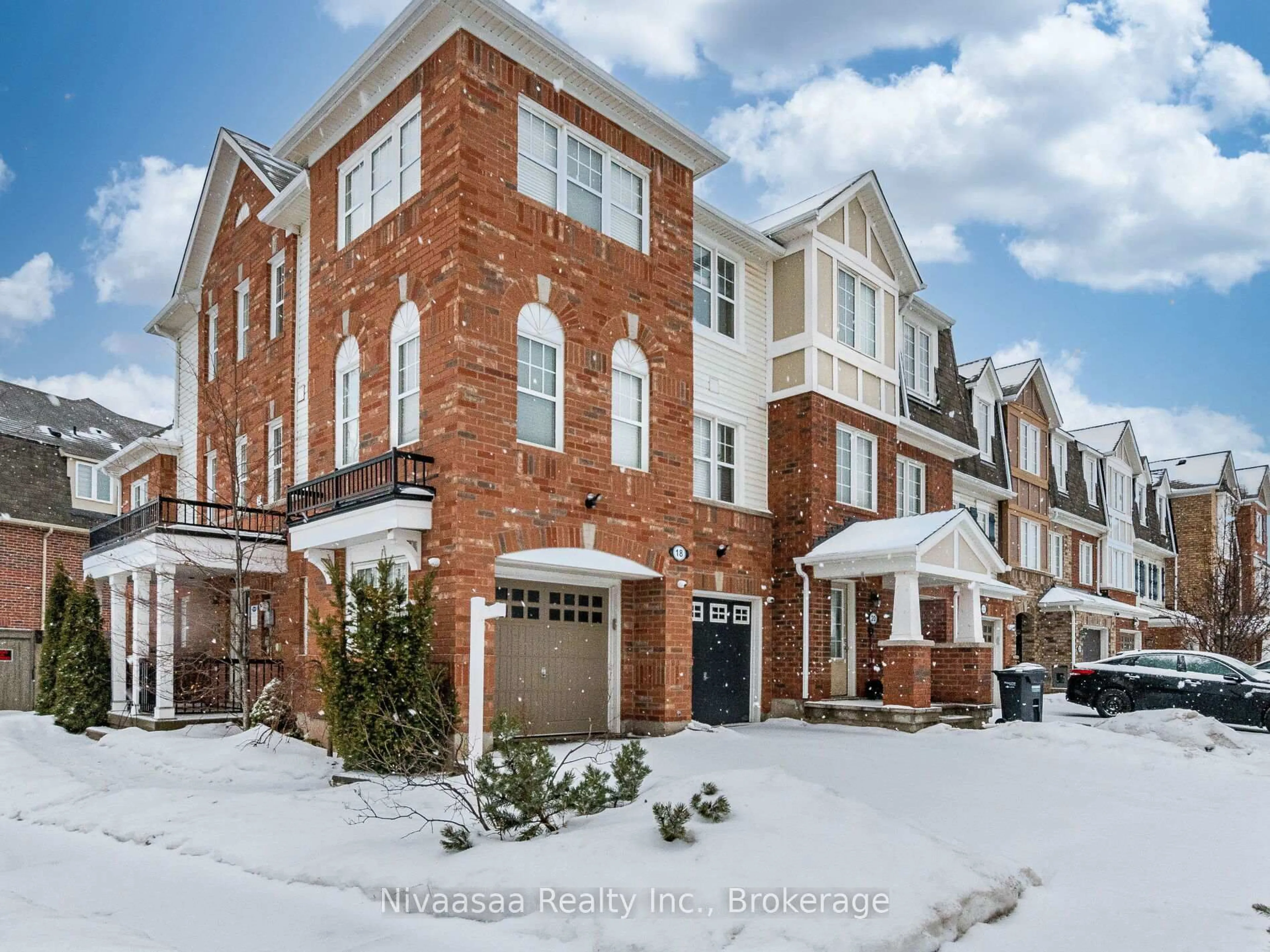 Home with brick exterior material, street for 18 Betterton Cres, Brampton Ontario L7A 0S5