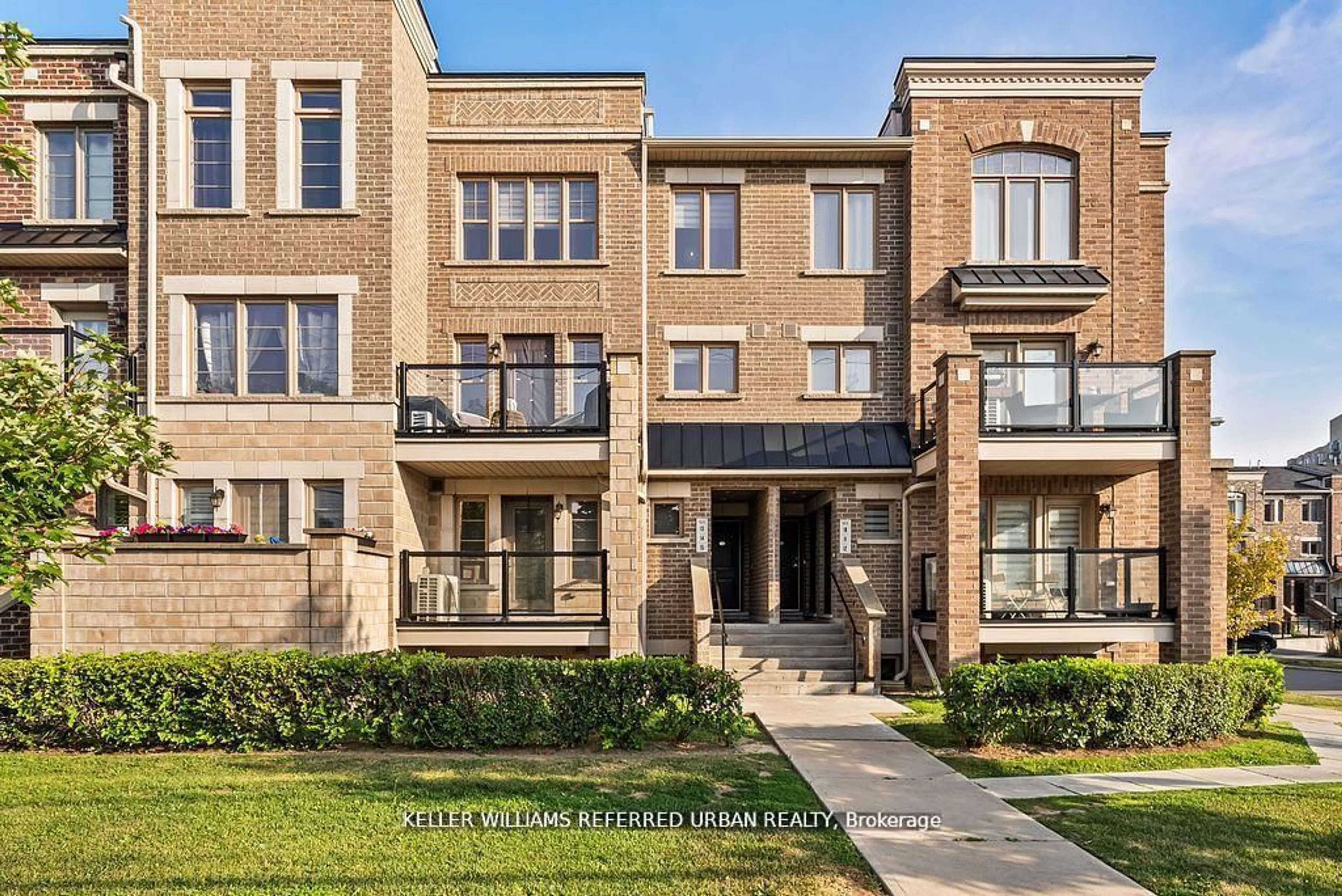 Home with brick exterior material, street for 2335 Sheppard Ave #14, Toronto Ontario M9M 0B6