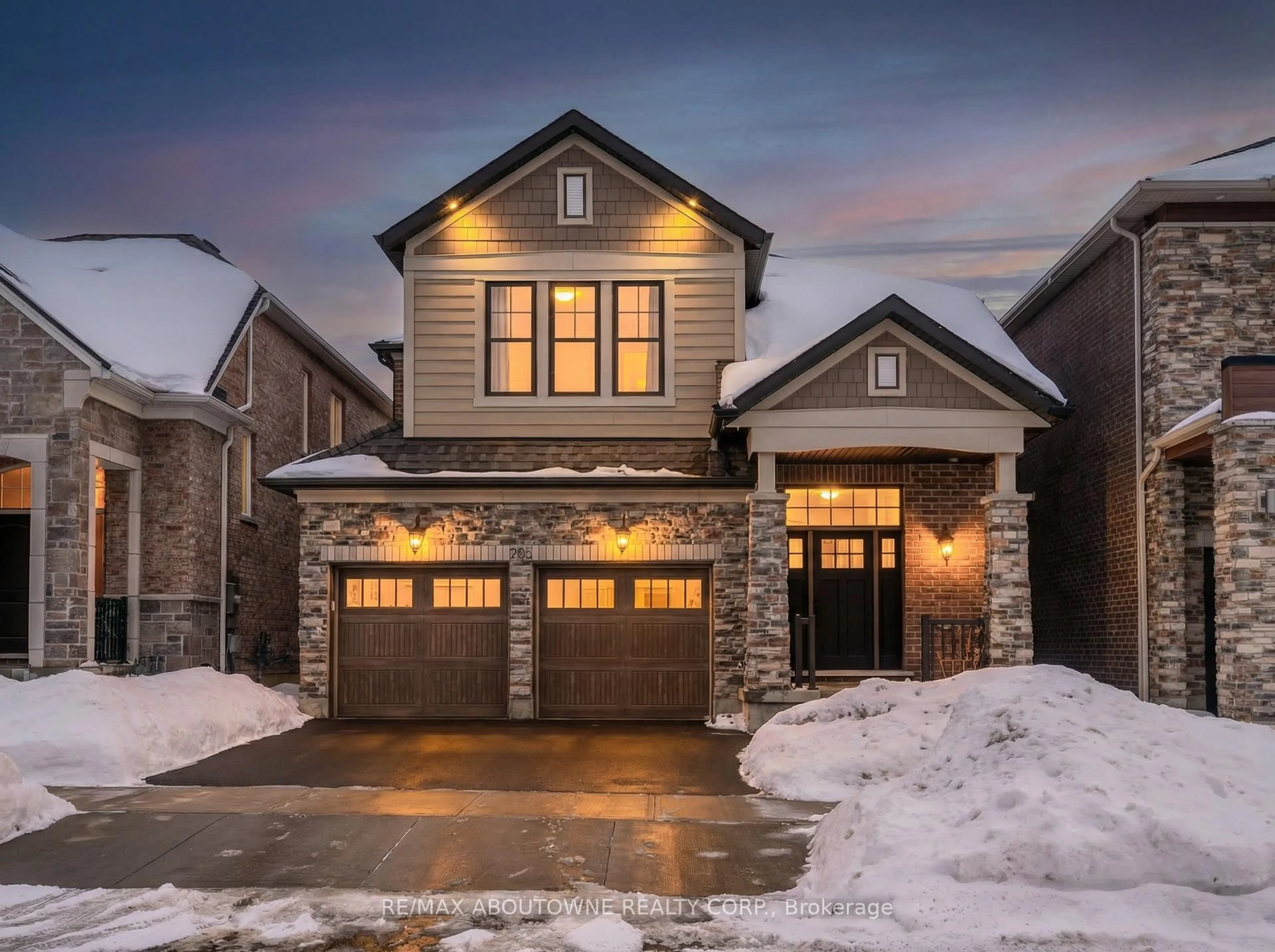 Home with brick exterior material, street for 282 Bethpage Dr, Oakville Ontario L6M 5K9