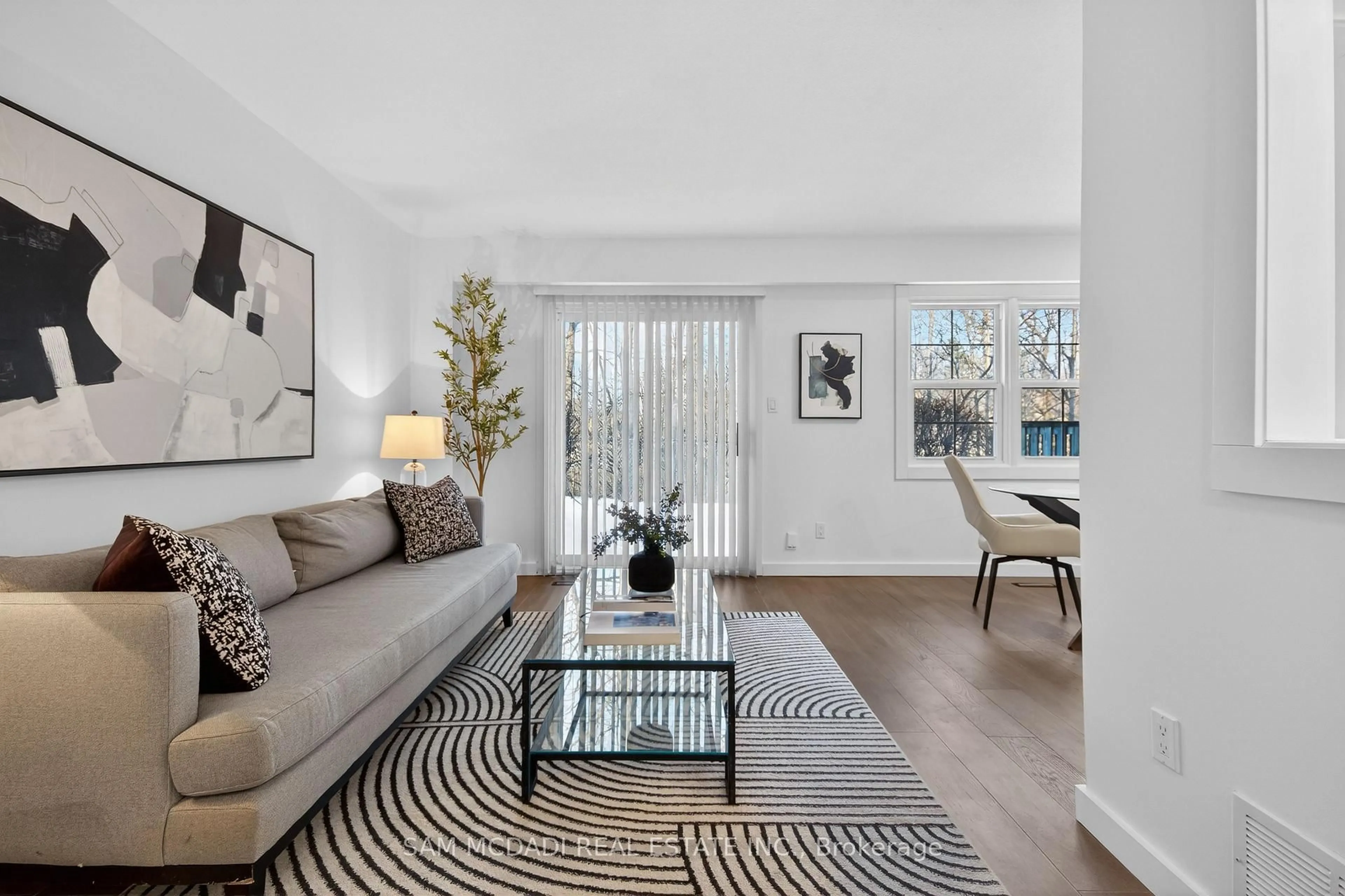 Living room with furniture, unknown for 2120 Rathburn Rd #43, Mississauga Ontario L4W 2S8