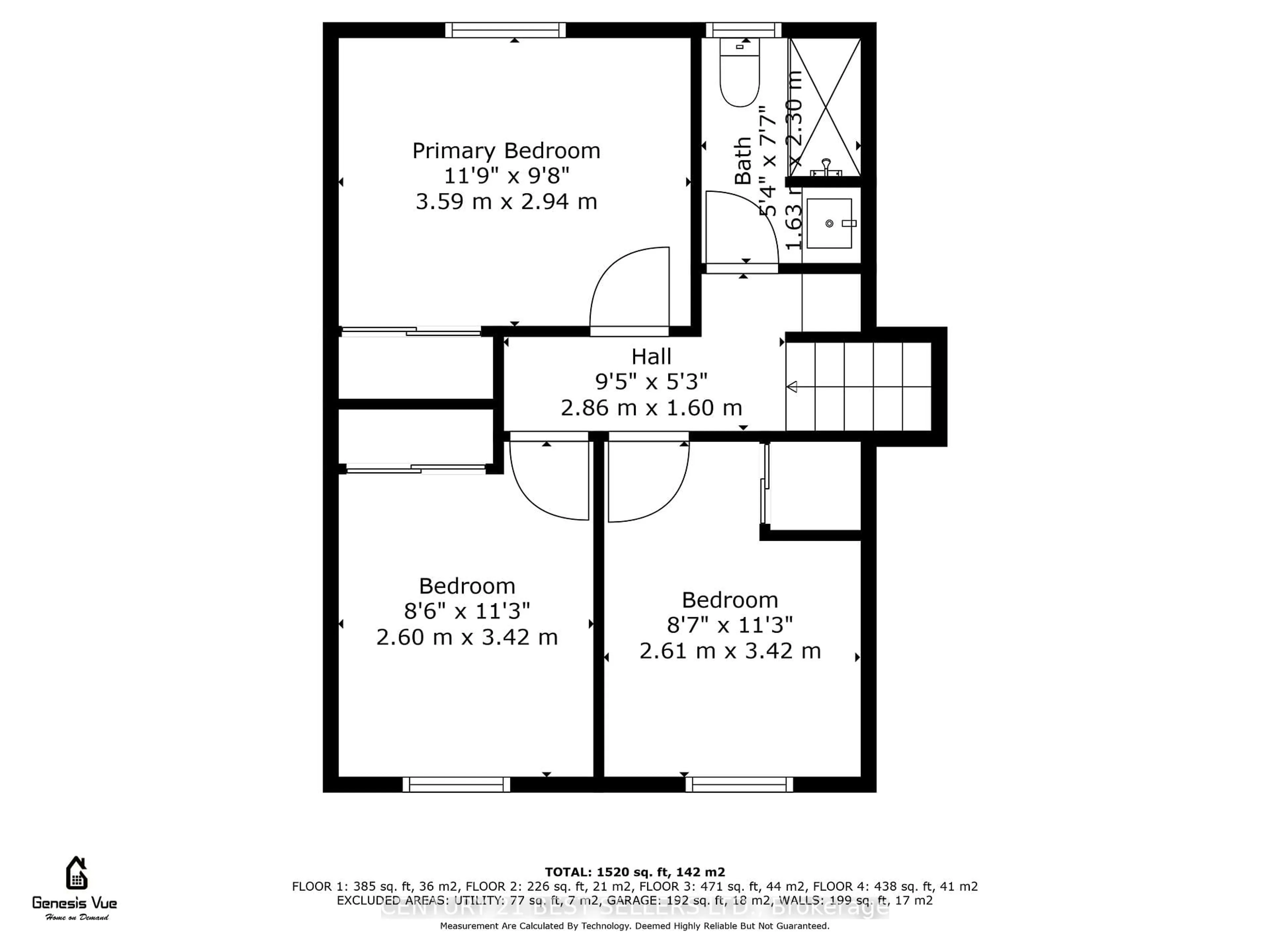 Floor plan for 126 Mellow Cres, Caledon Ontario L7E 1Z2