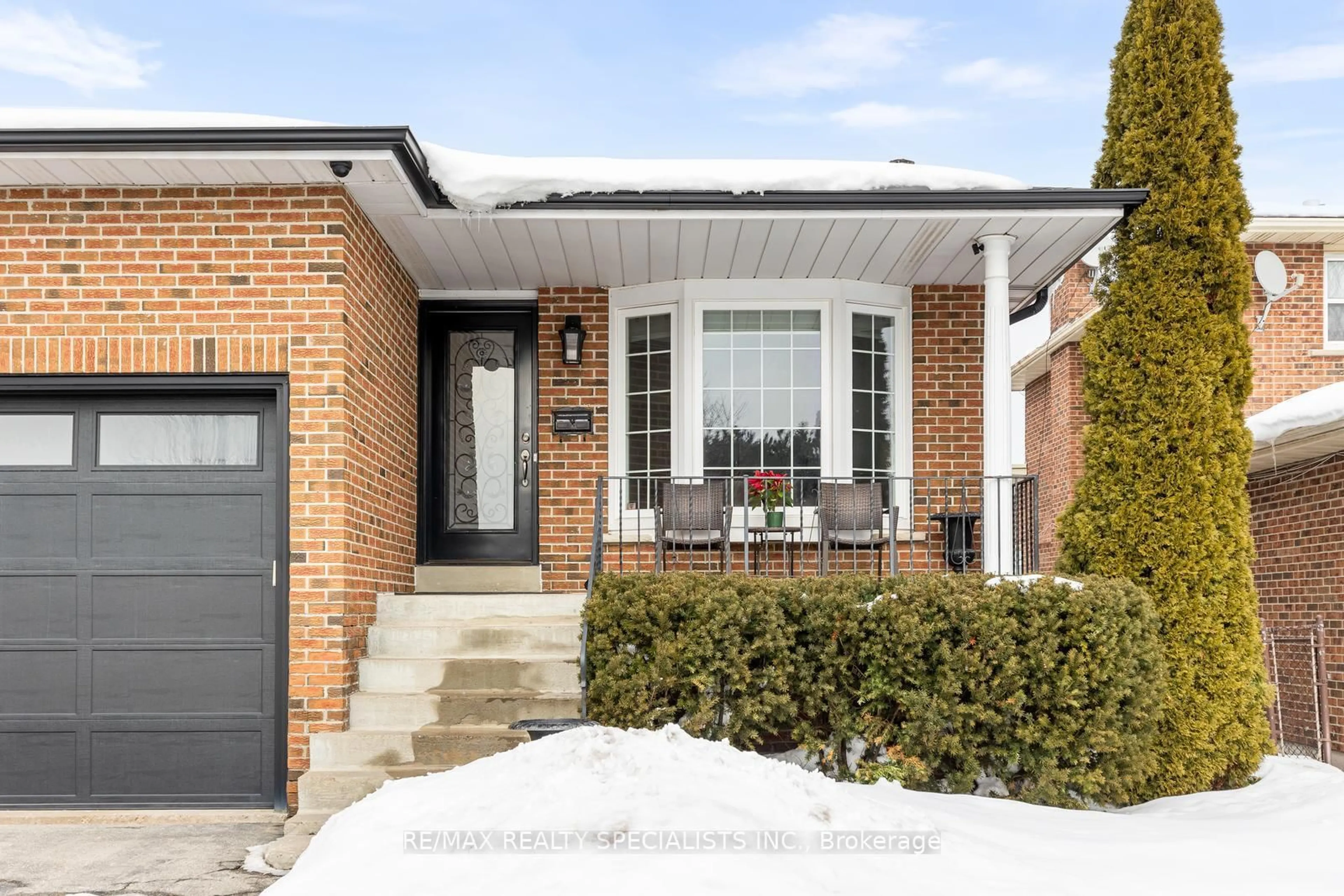 Home with brick exterior material, street for 100 Princeton Terr, Brampton Ontario L6S 3S9