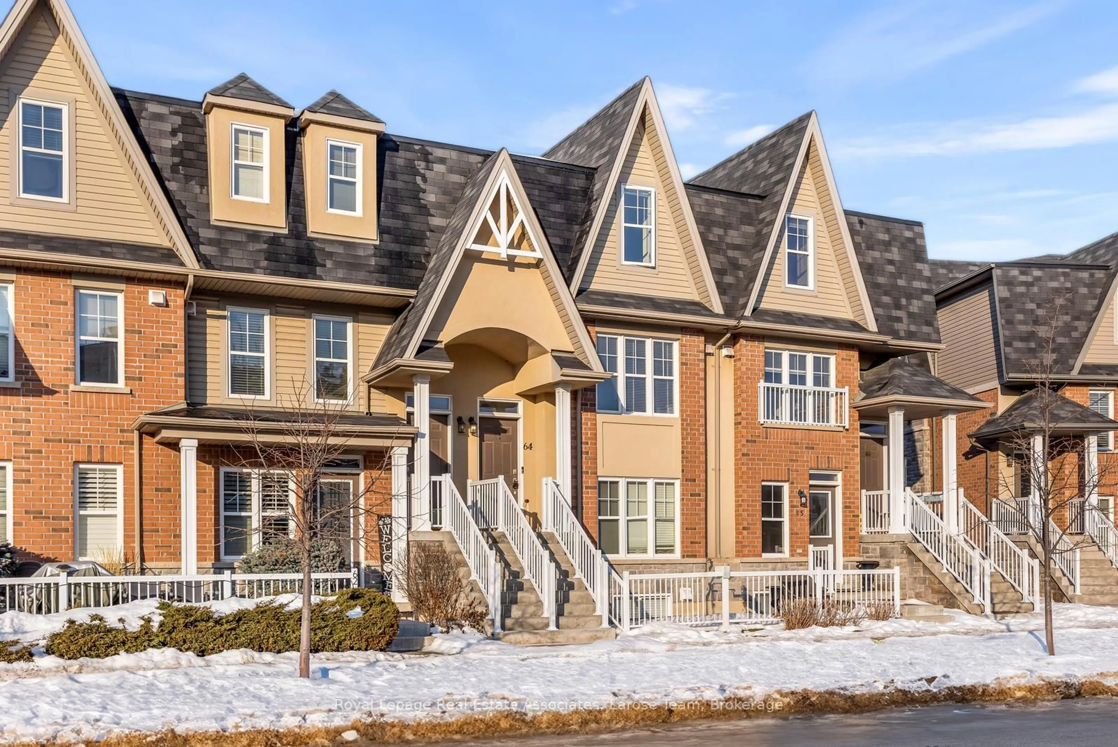 Home with brick exterior material, street for 1380 Costigan Rd #64, Milton Ontario L9T 8L2