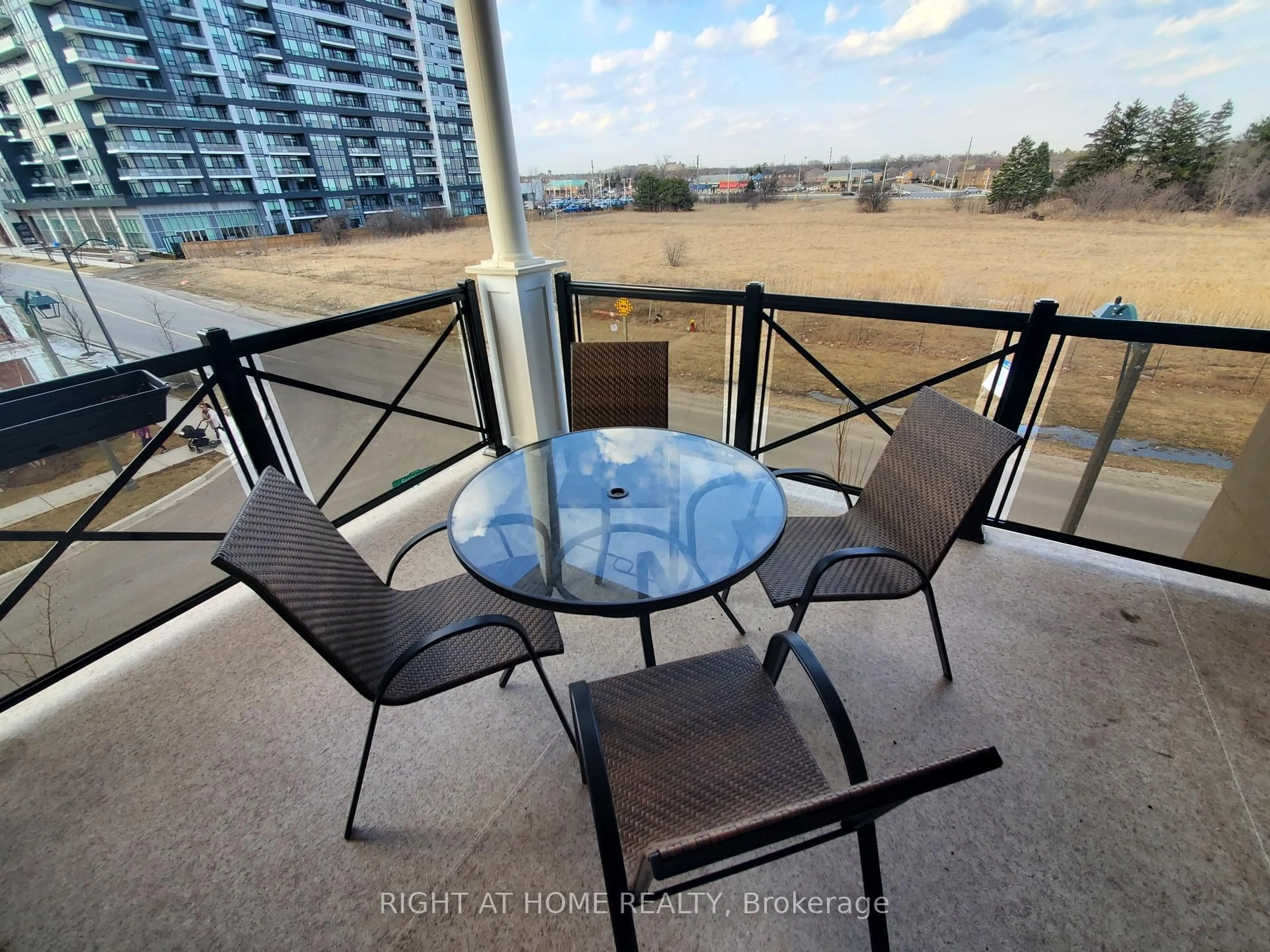 Balcony in the apartment, water/lake/river/ocean view for 272 Georgian Dr #301, Oakville Ontario L6H 7K1