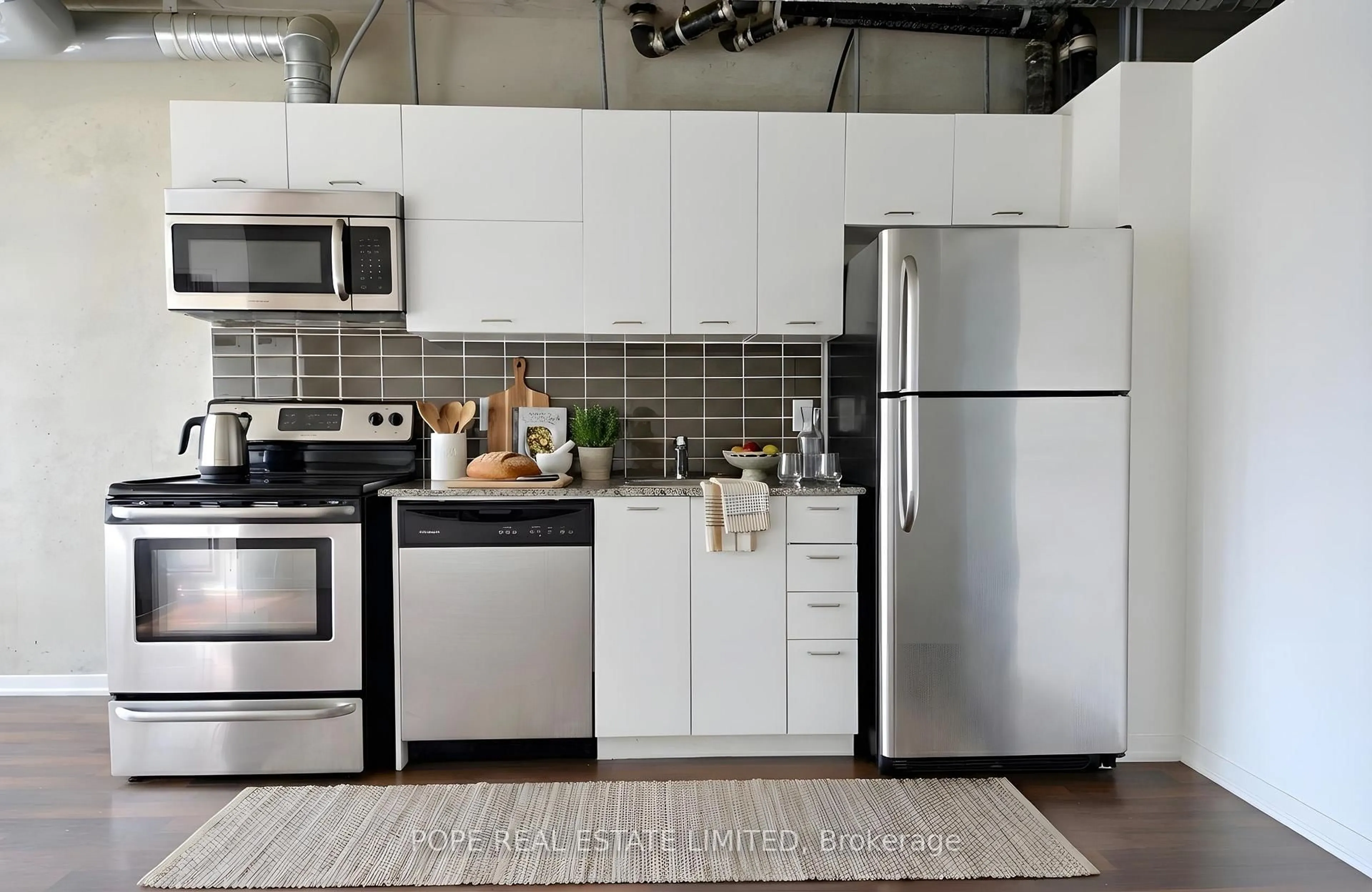 Standard kitchen, unknown for 38 Joe Shuster Way #312, Toronto Ontario M6K 0A5