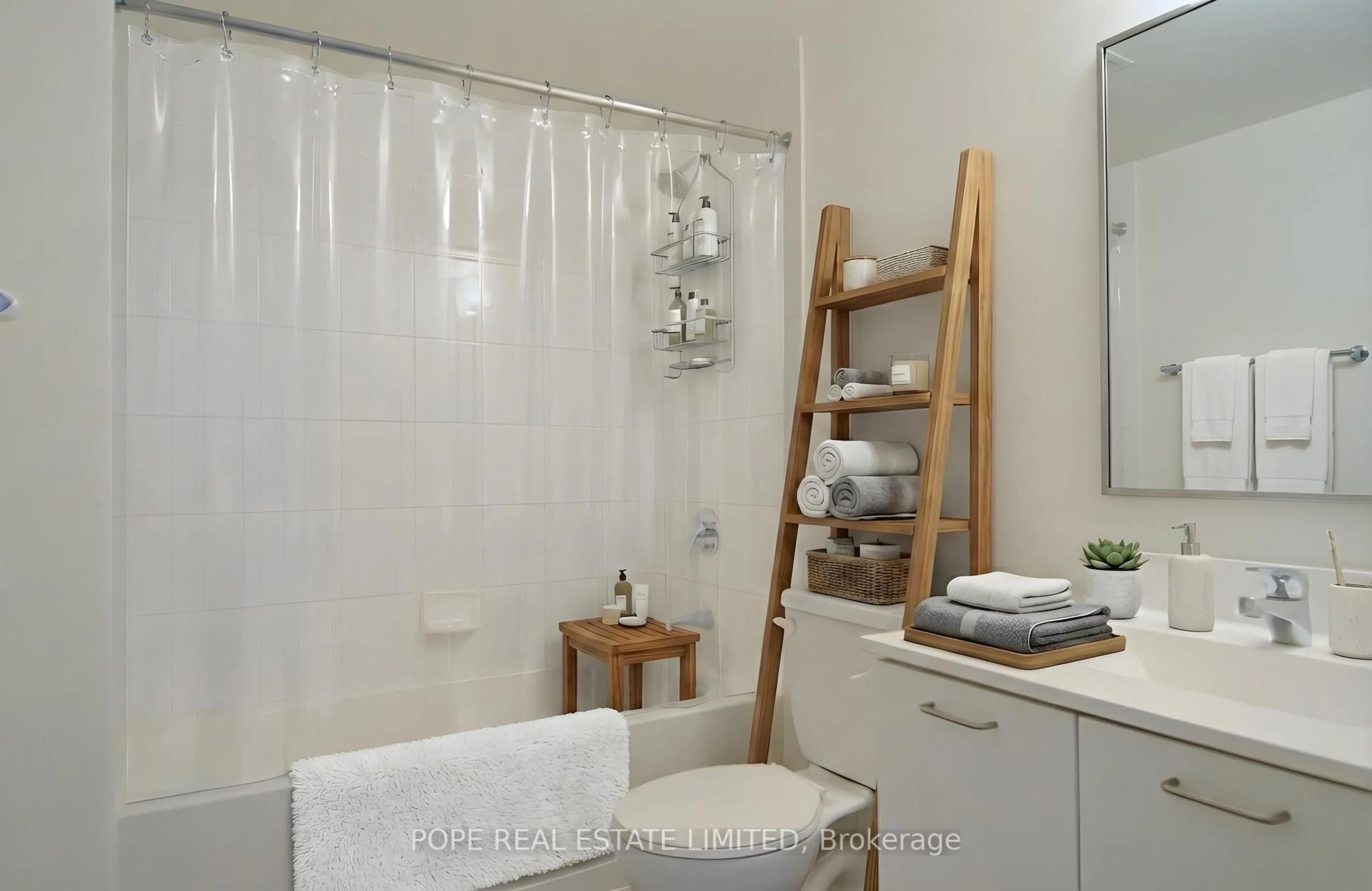 Standard bathroom, ceramic/tile floor for 38 Joe Shuster Way #312, Toronto Ontario M6K 0A5