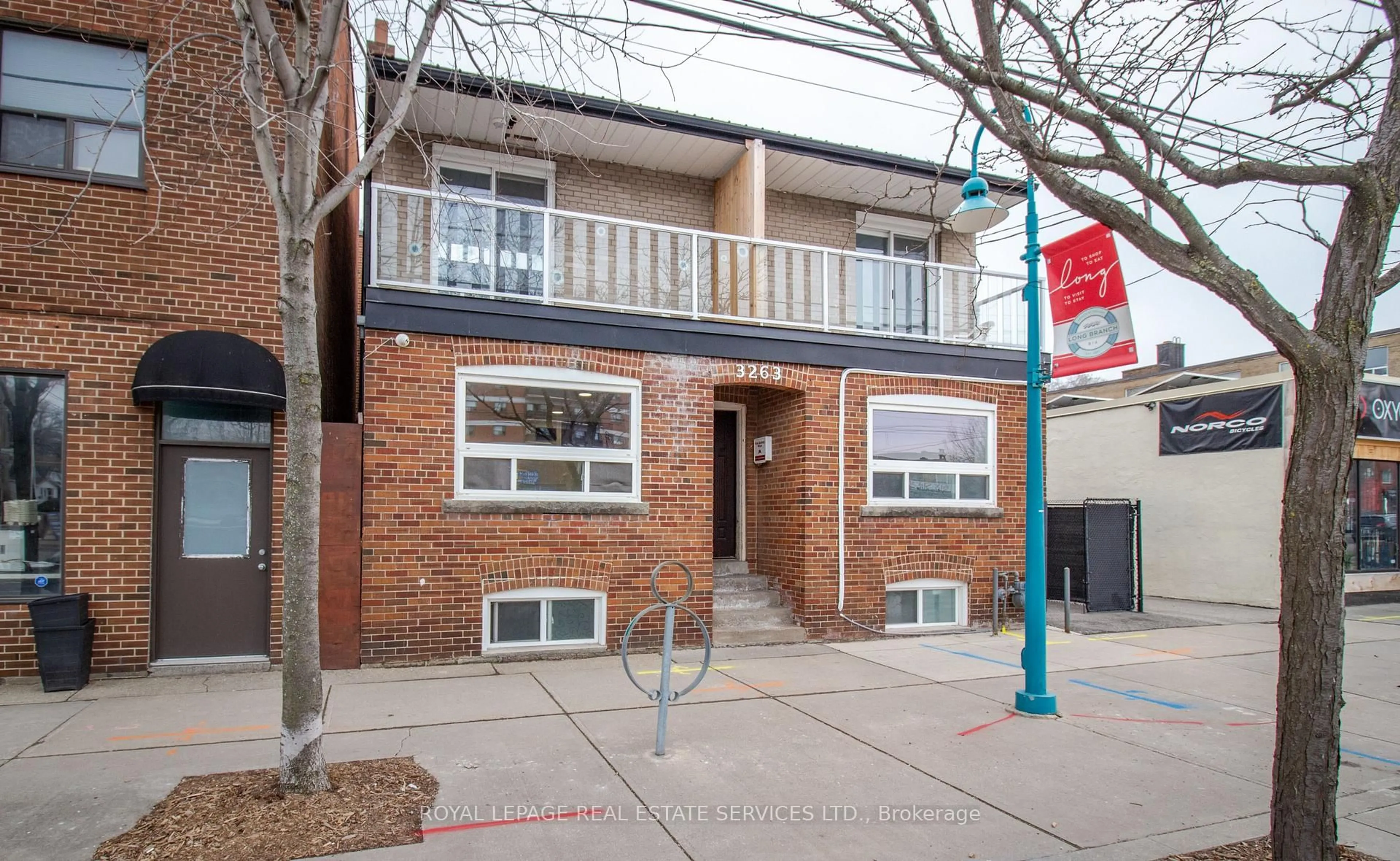 Home with brick exterior material, street for 3263 Lake Shore Blvd, Toronto Ontario M8V 1M2