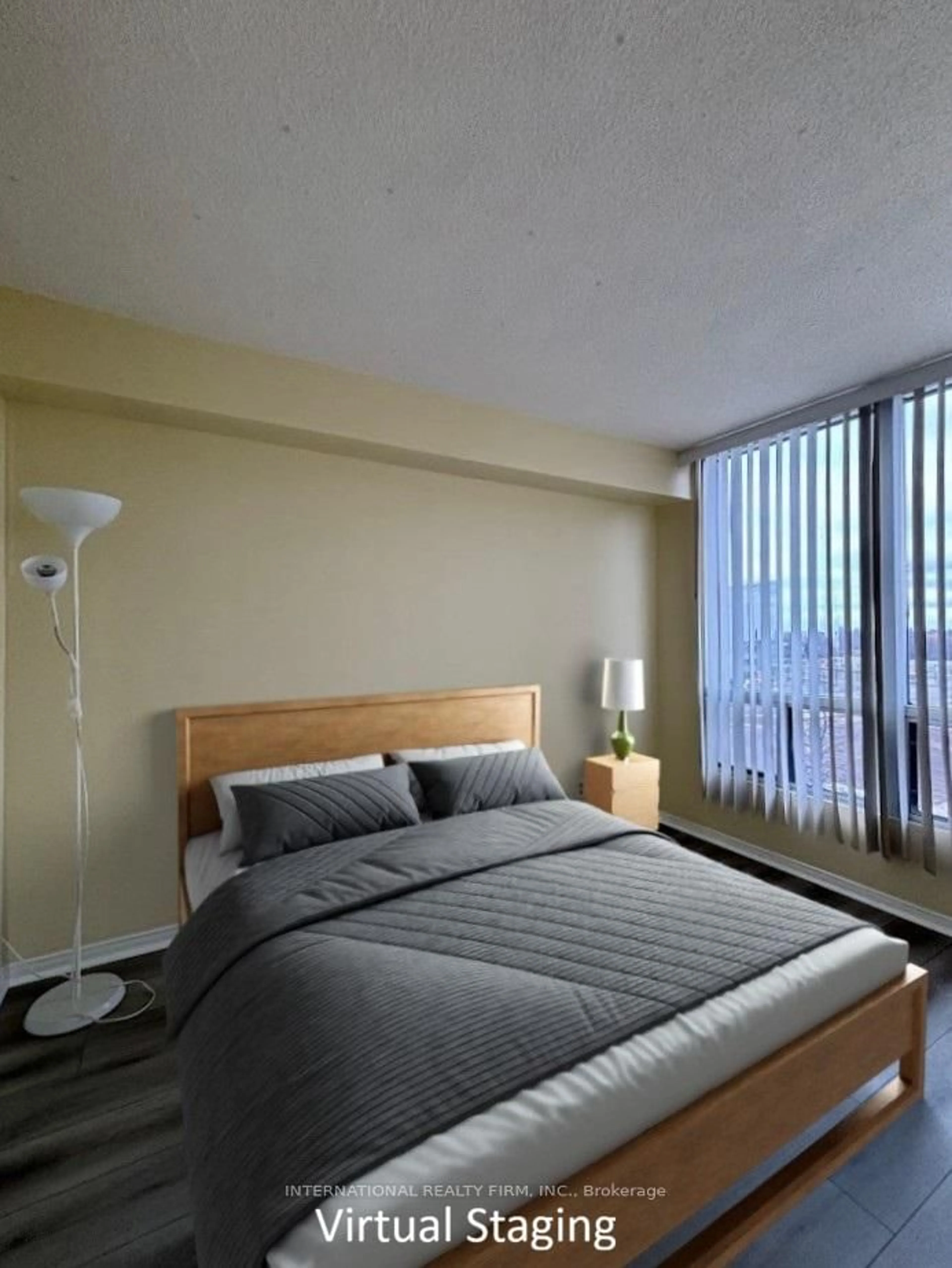 Bedroom with bed, unknown for 115 Hillcrest Ave #502, Mississauga Ontario L5B 3Y9