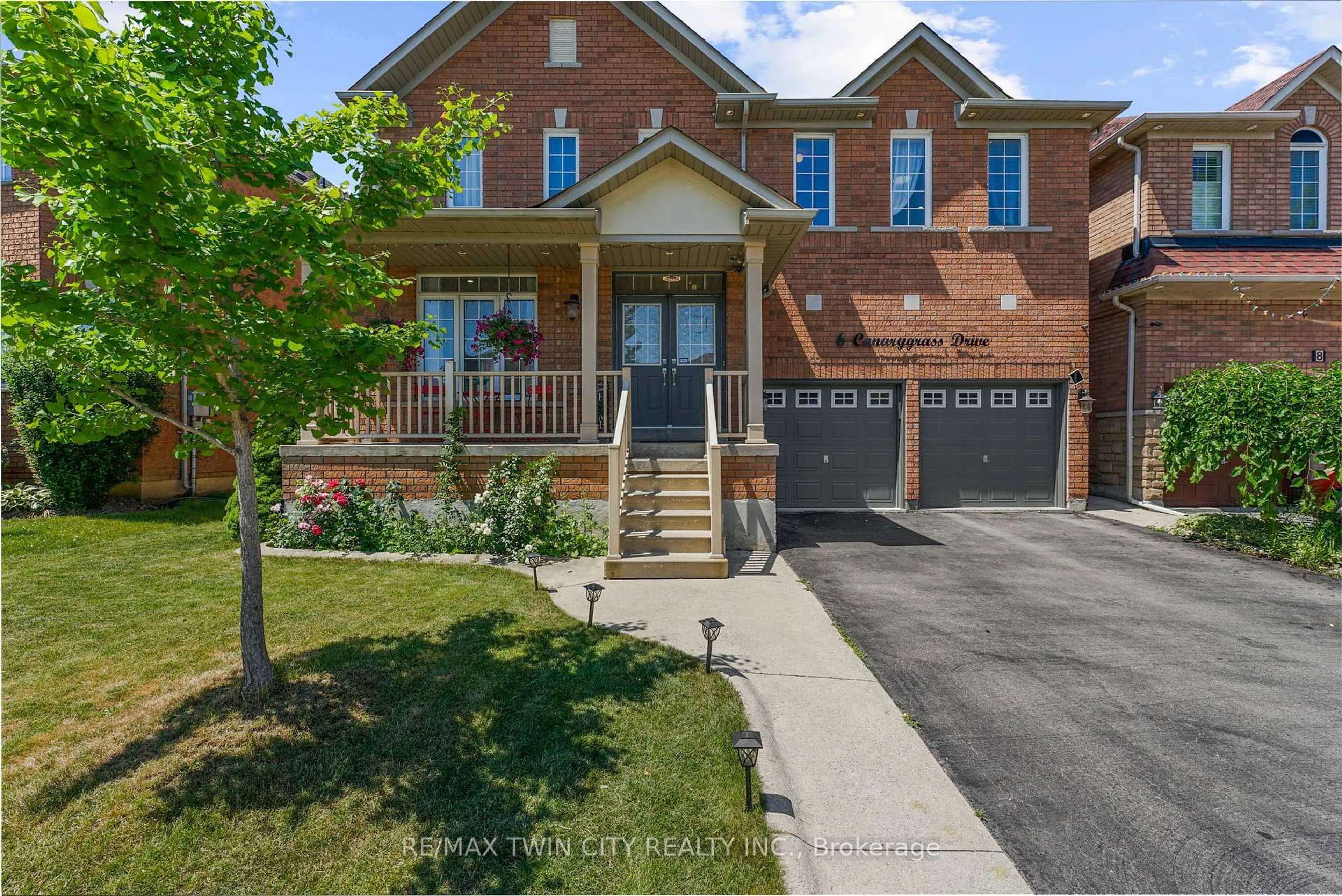 Home with brick exterior material, street for 6 Canarygrass Dr, Brampton Ontario L6R 3C4
