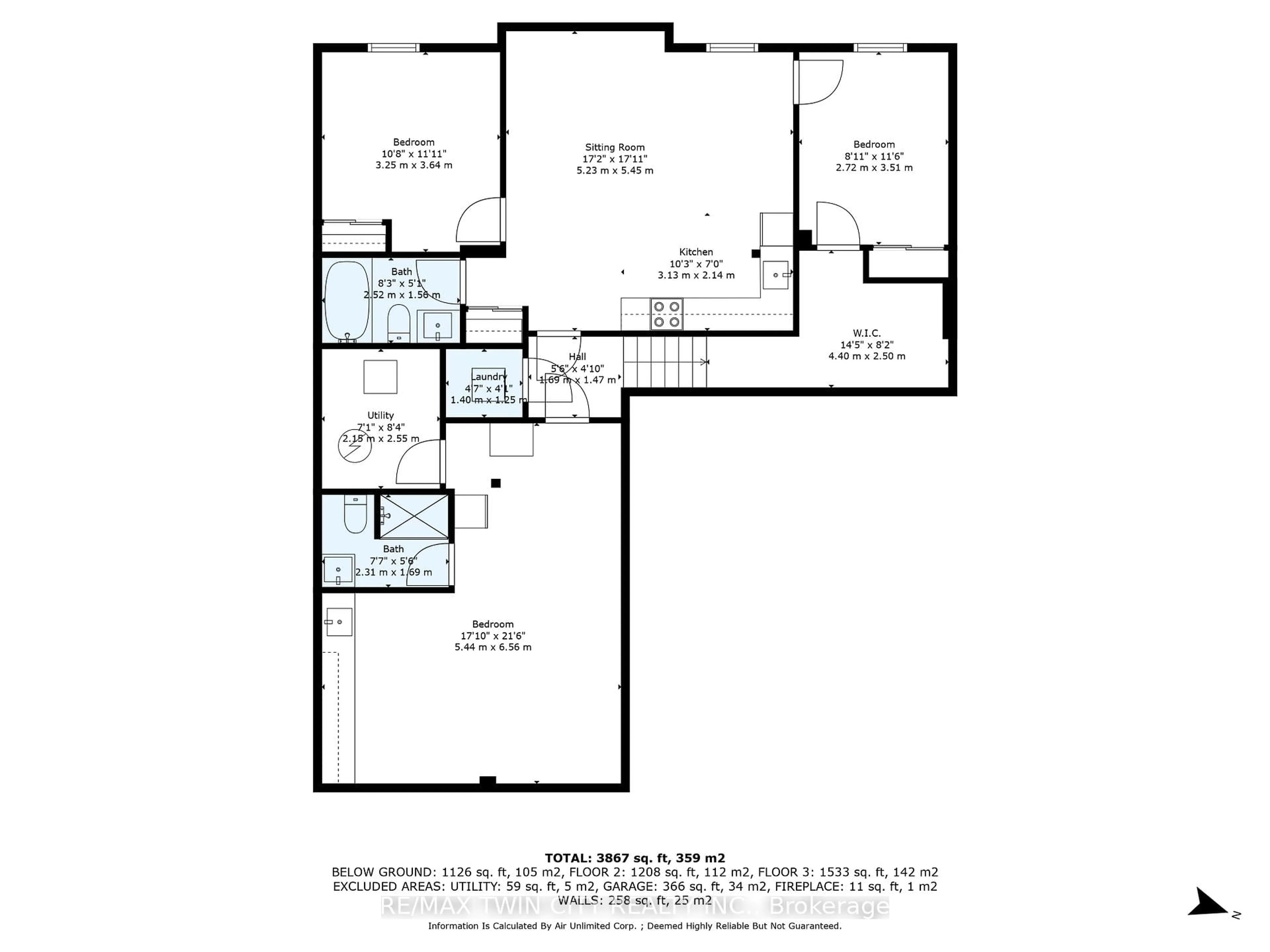 Floor plan for 6 Canarygrass Dr, Brampton Ontario L6R 3C4