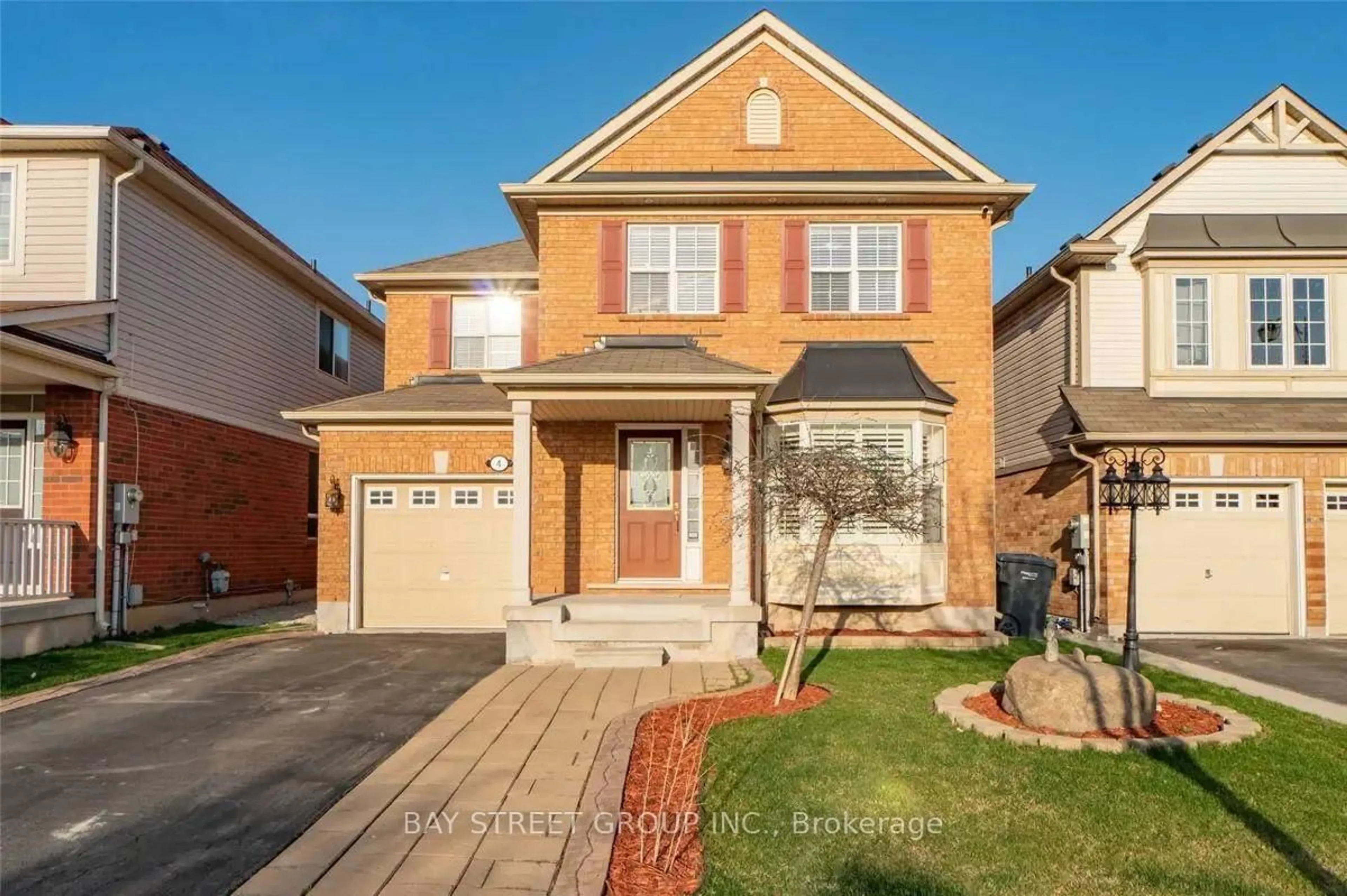 Home with brick exterior material, street for 4 Decker Hollow Circ, Brampton Ontario L6X 0L1