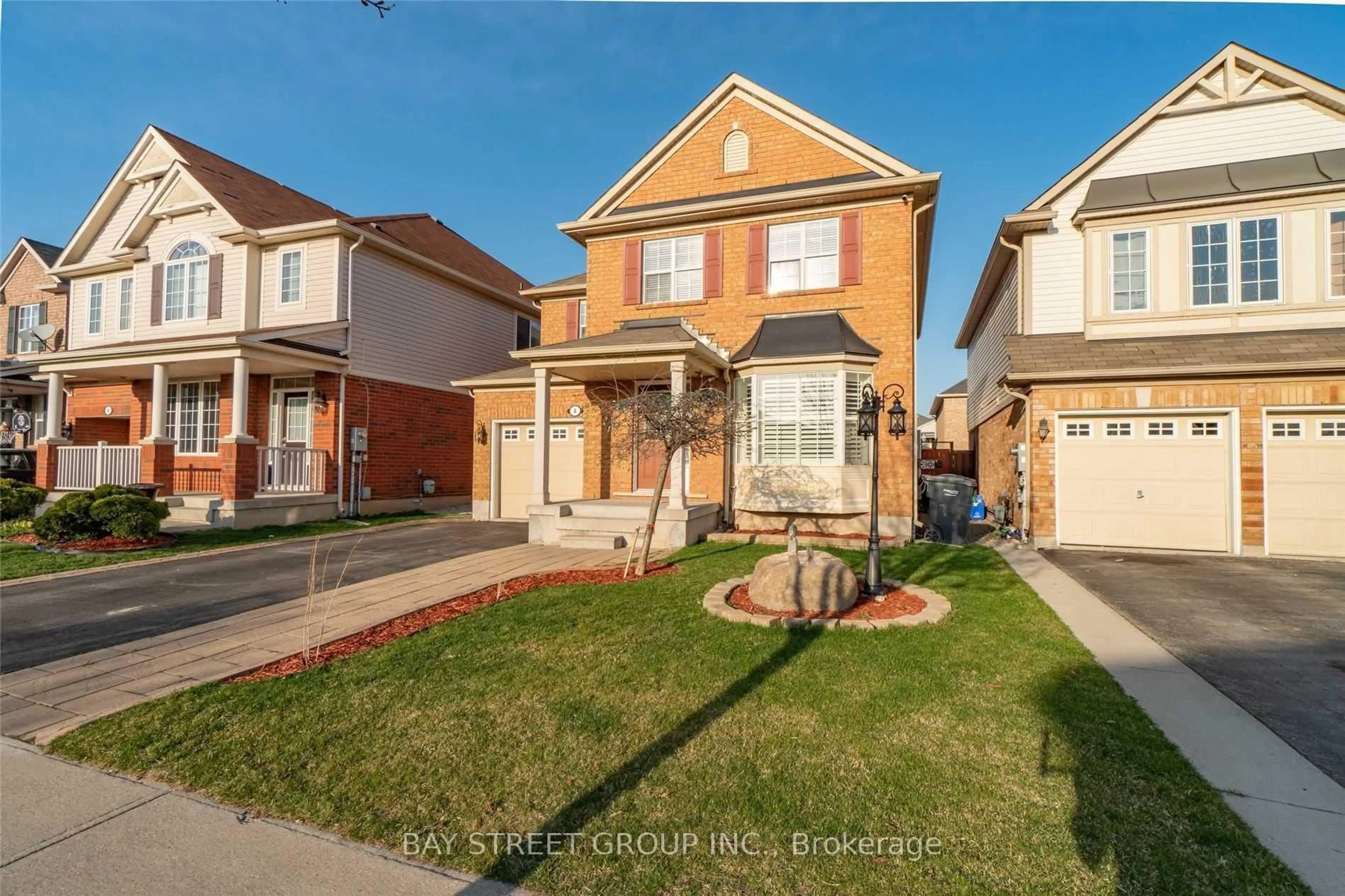 Home with brick exterior material, street for 4 Decker Hollow Circ, Brampton Ontario L6X 0L1