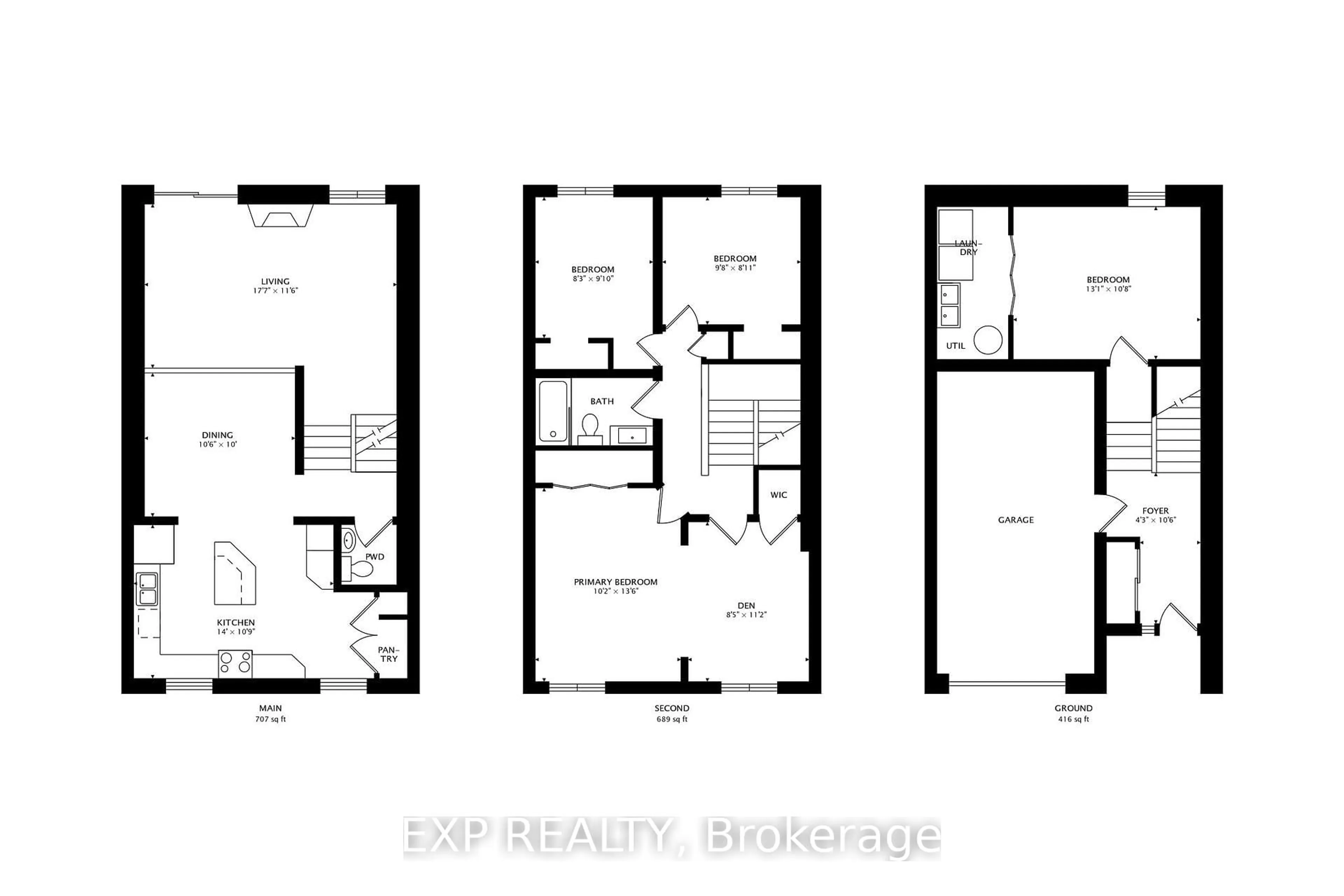Floor plan for 2145 Sherobee Rd #101, Mississauga Ontario L5A 3G8