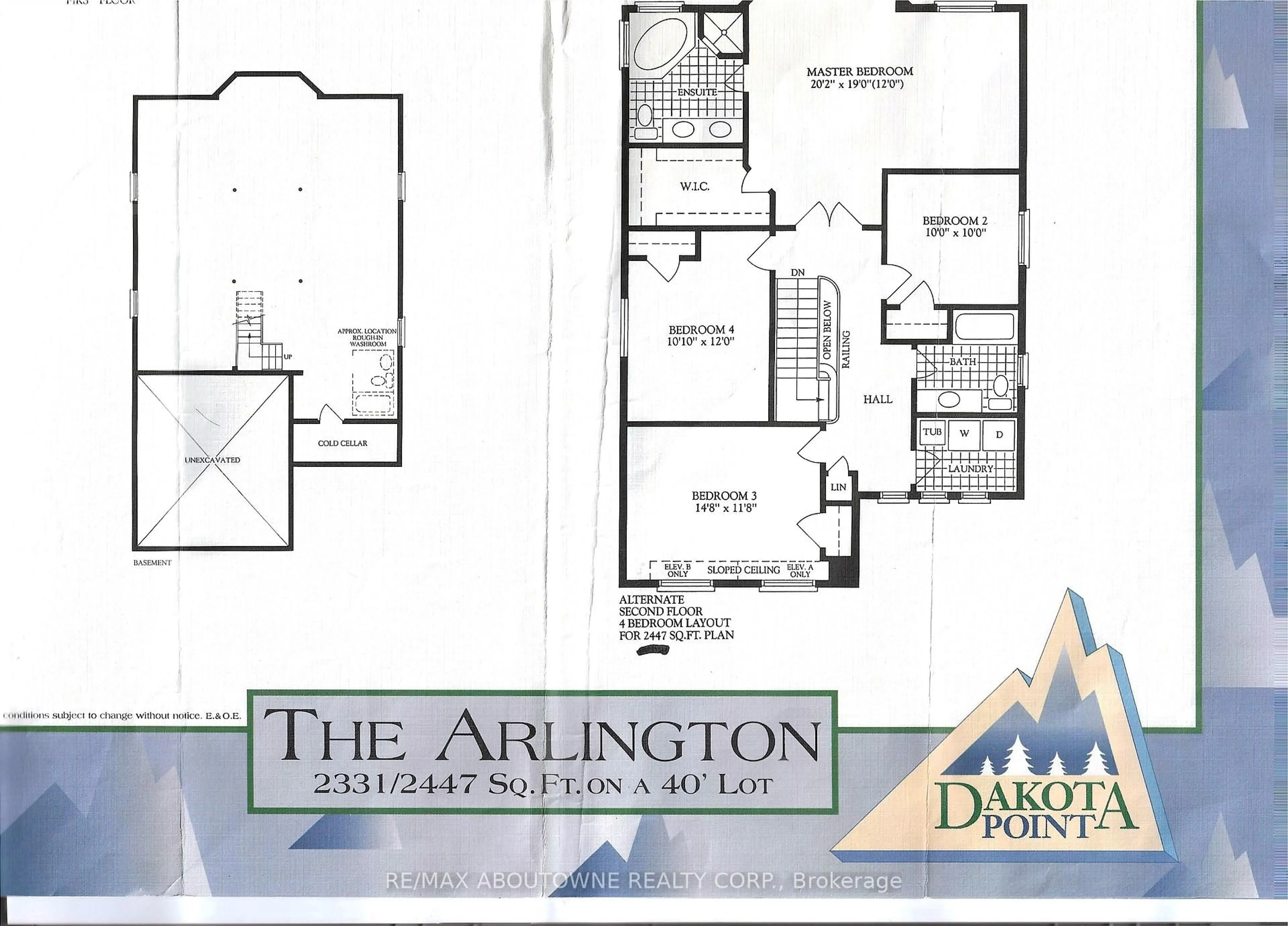 Floor plan for 49 Lockwood Rd, Brampton Ontario L6Y 4T7