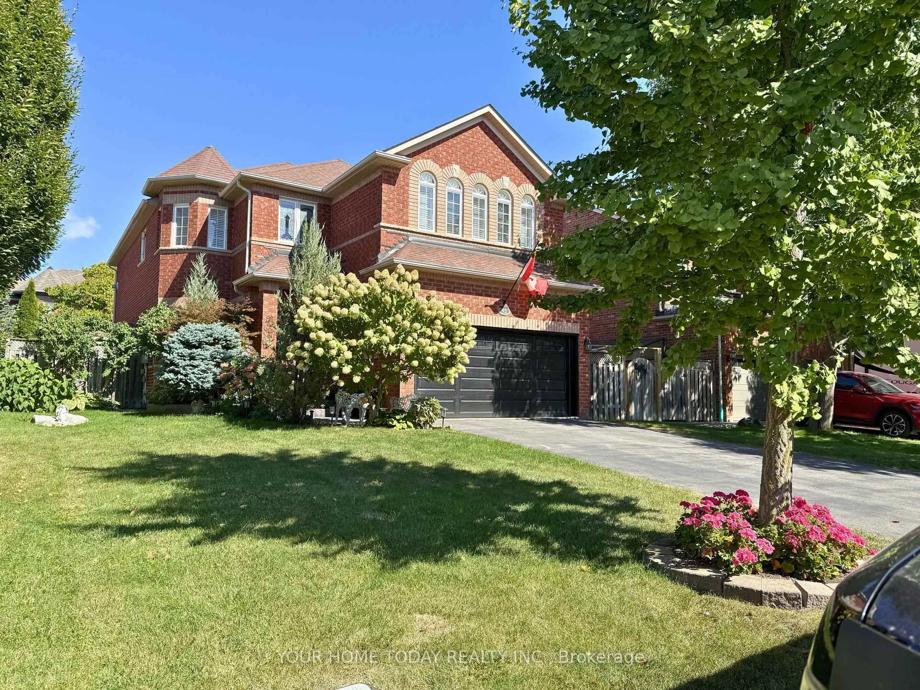 Home with brick exterior material, street for 45 Forsyth Cres, Halton Hills Ontario L7G 6G3