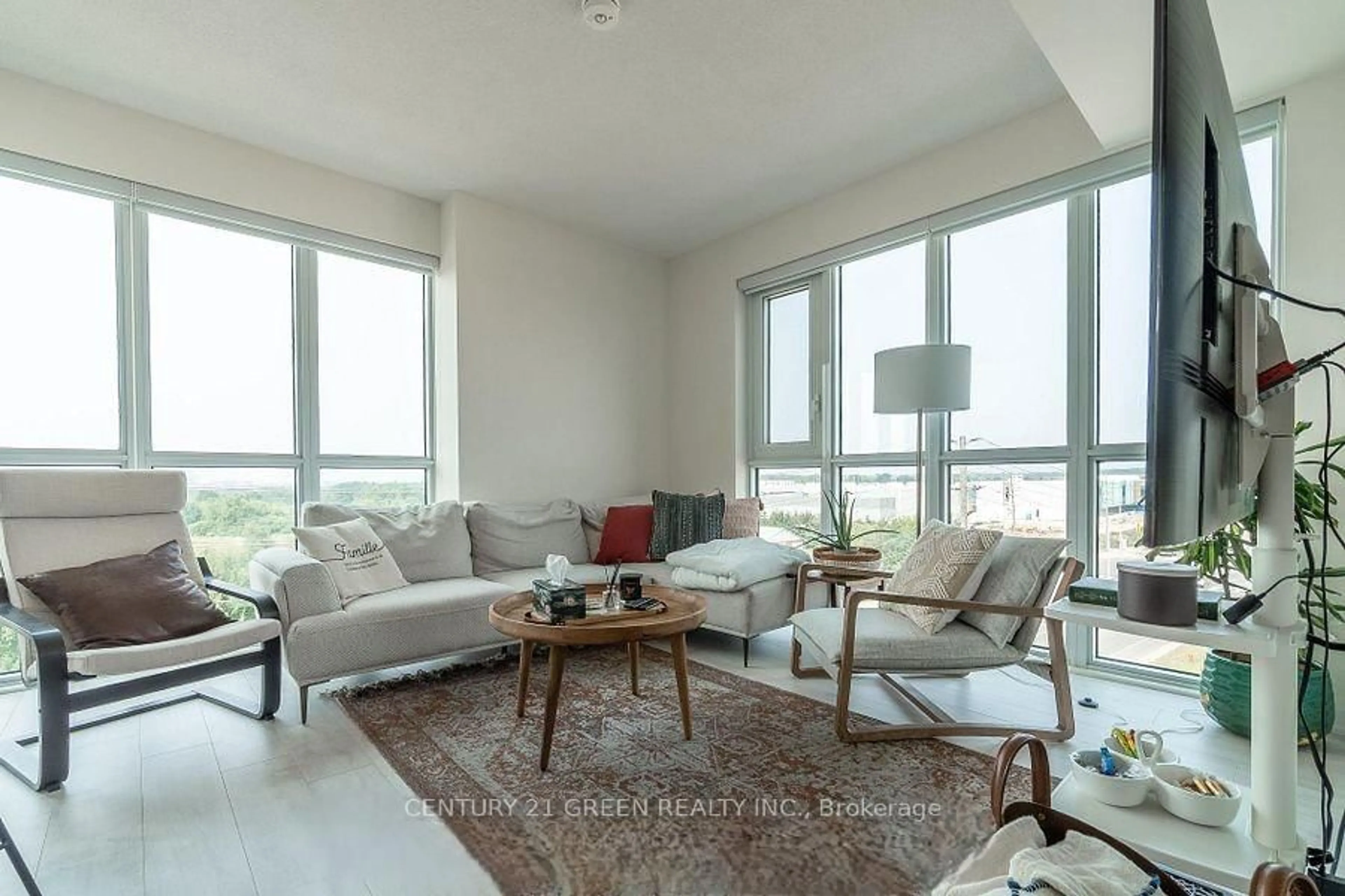 Living room with furniture, unknown for 509 Dundas St #506, Oakville Ontario L6M 5P4