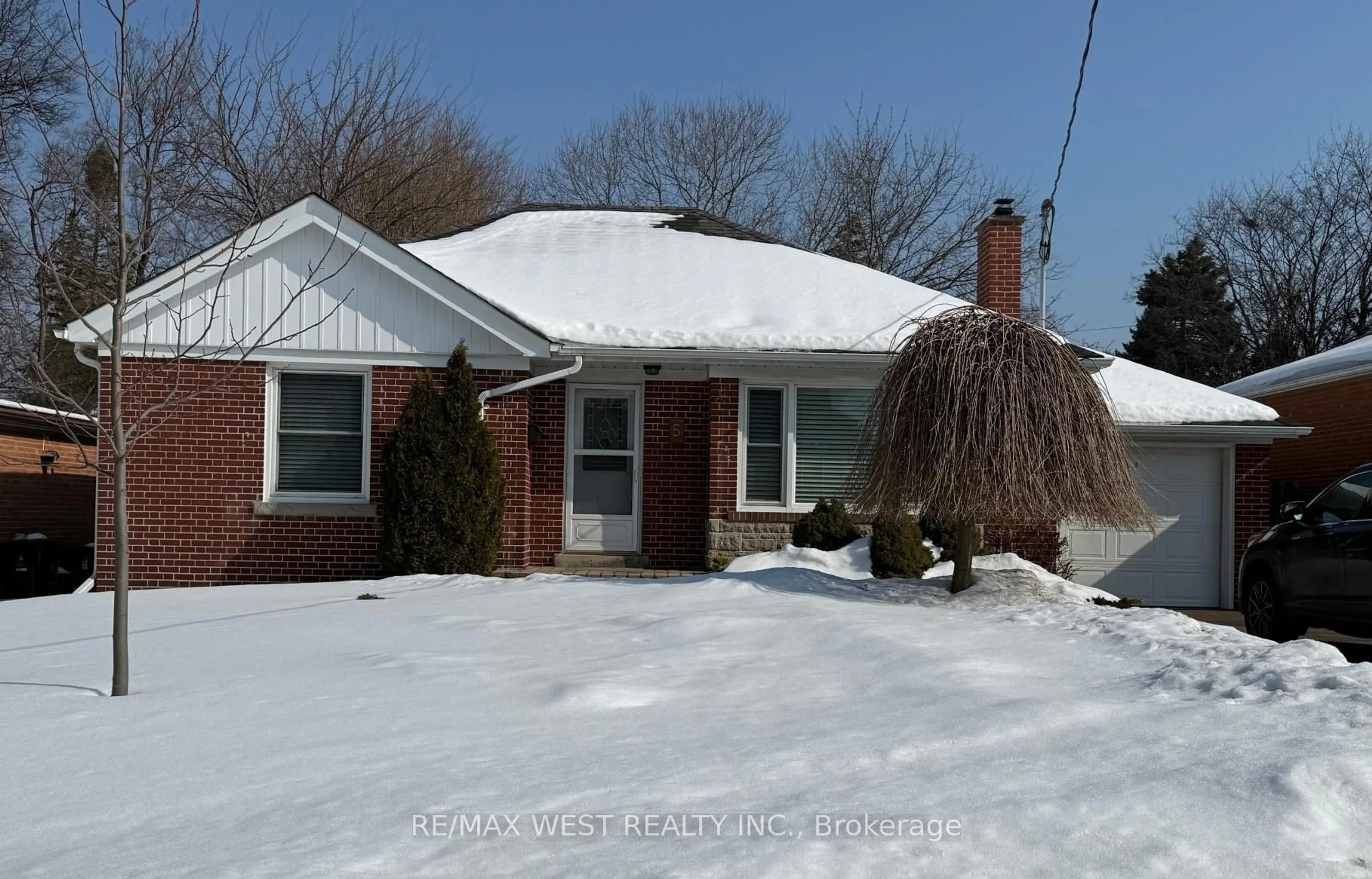 Home with brick exterior material, street for 5 Glenn Murray Dr, Toronto Ontario M8Y 3H2