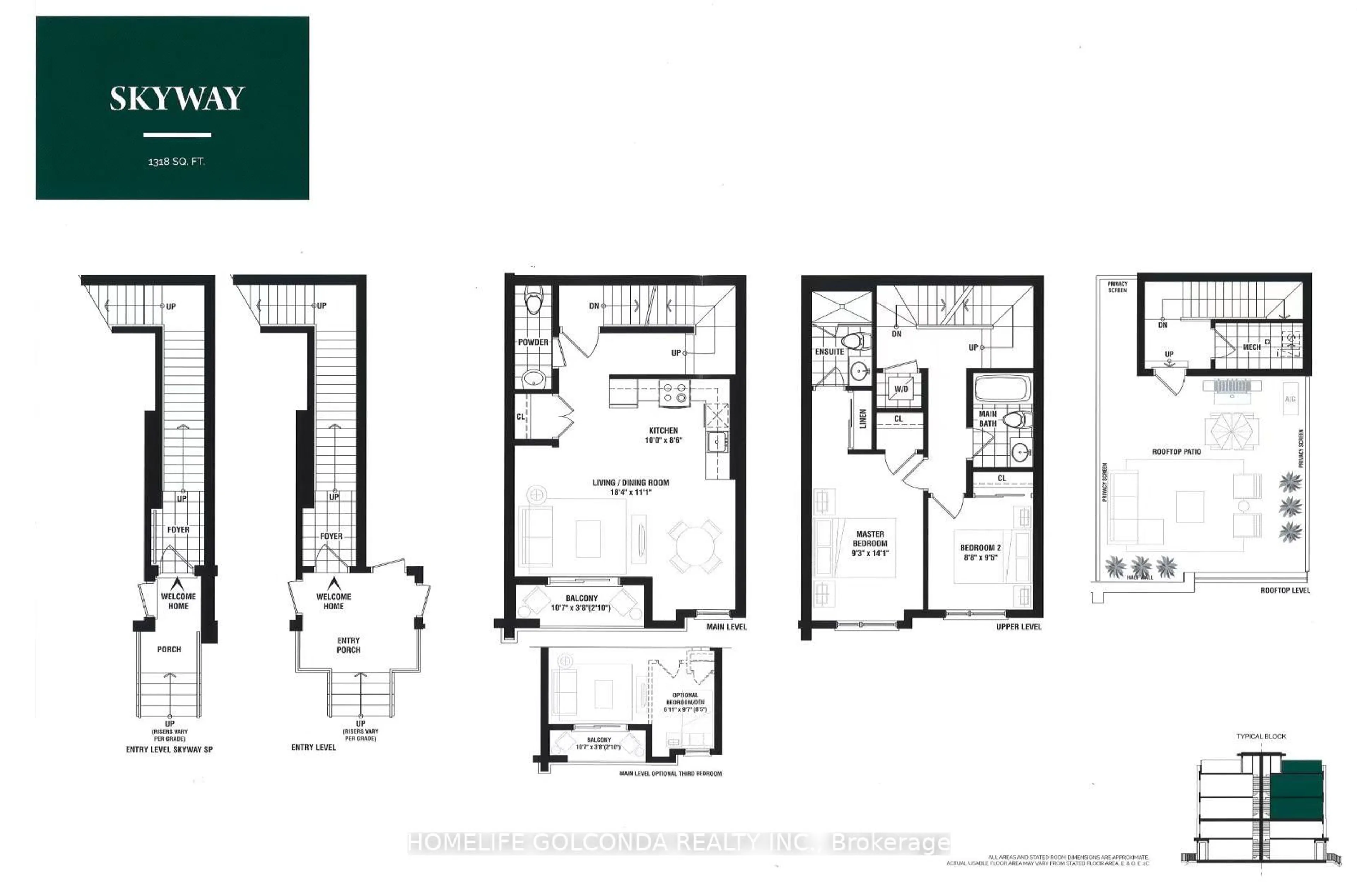 Floor plan for 3546 Colonial Dr ##4, Mississauga Ontario L5L 0C1