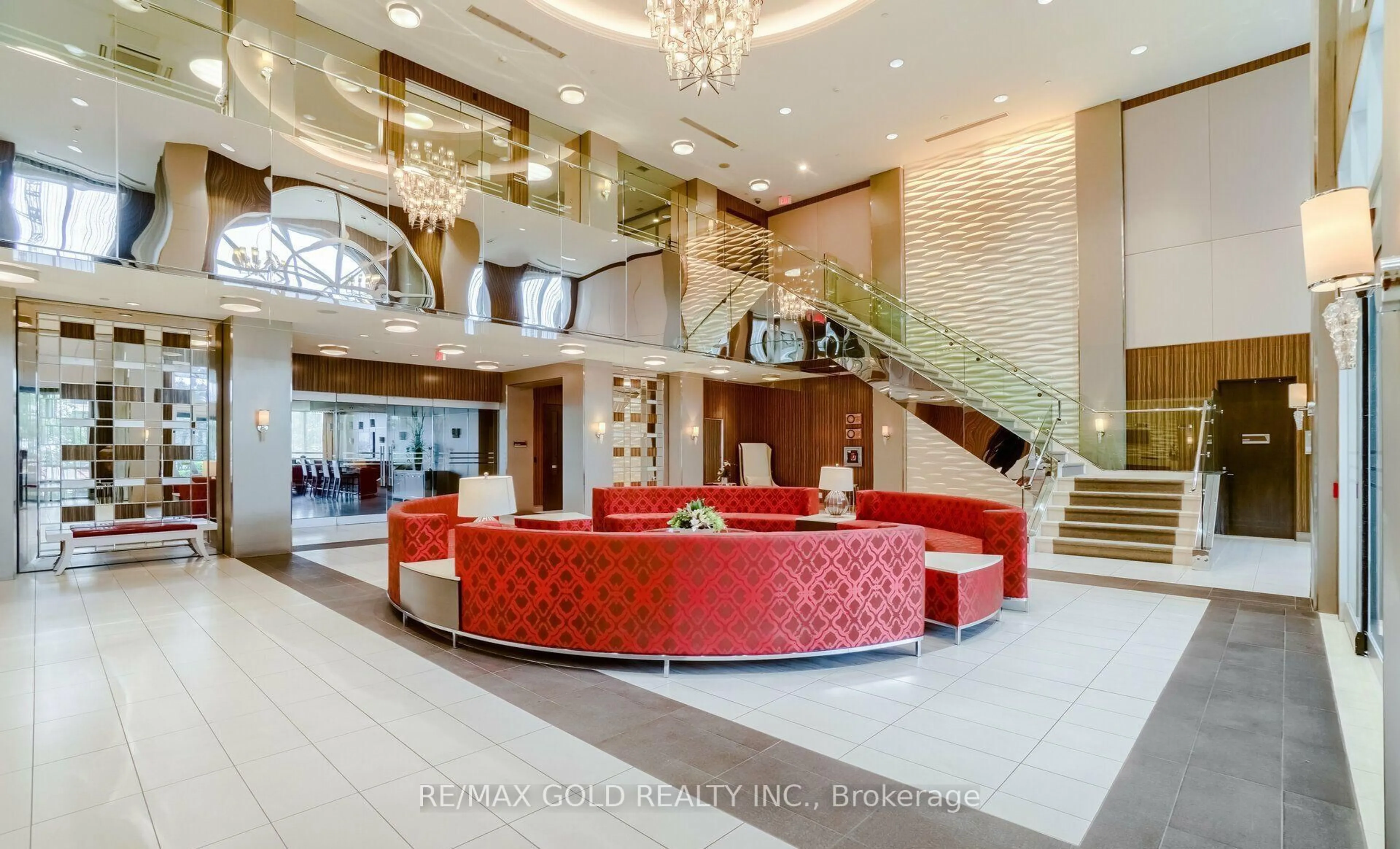 Lobby for 2 Eva Rd #2727, Toronto Ontario M9C 0A9