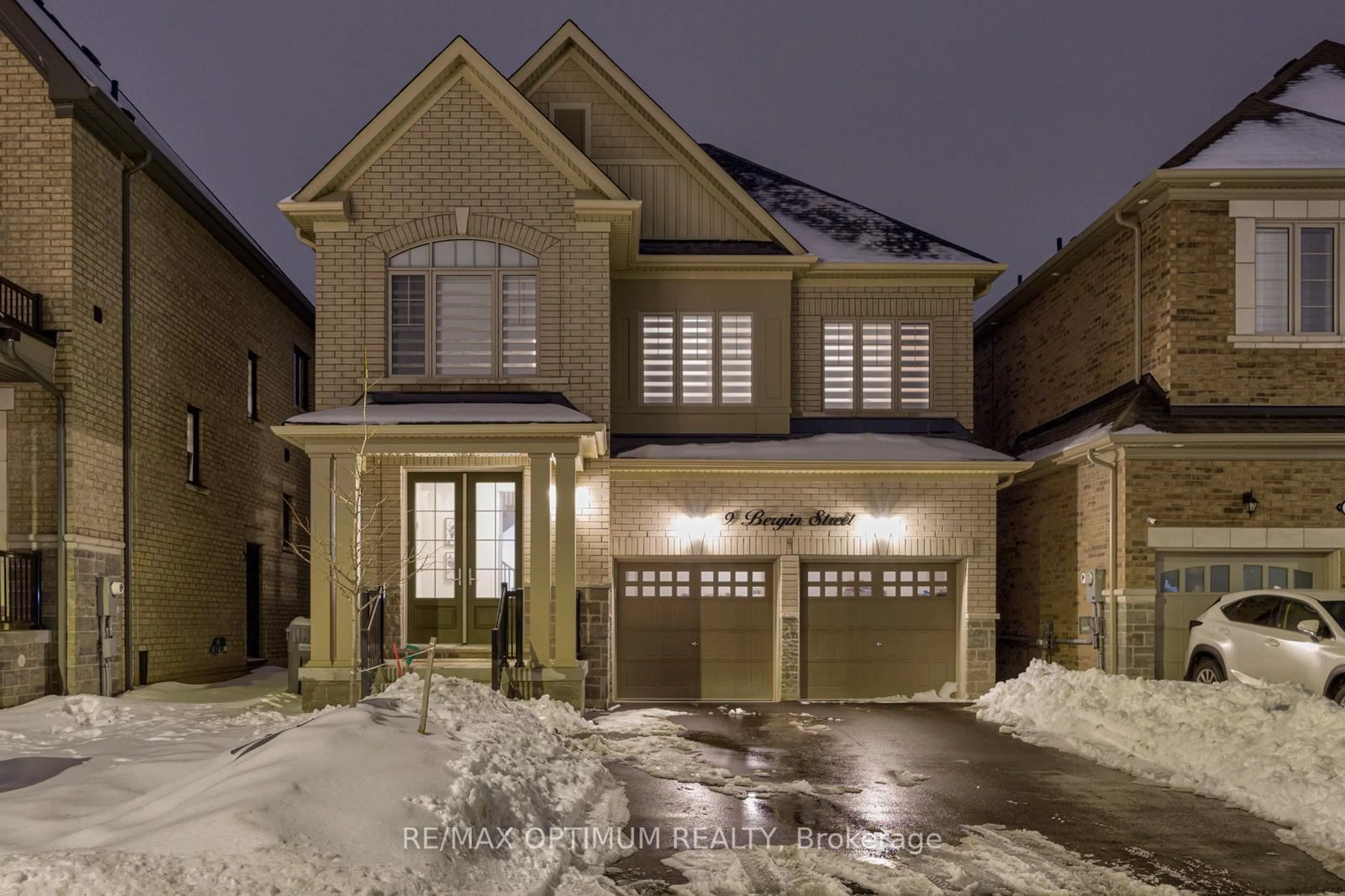 Home with brick exterior material, street for 9 Bergin St, Brampton Ontario L6X 0X1