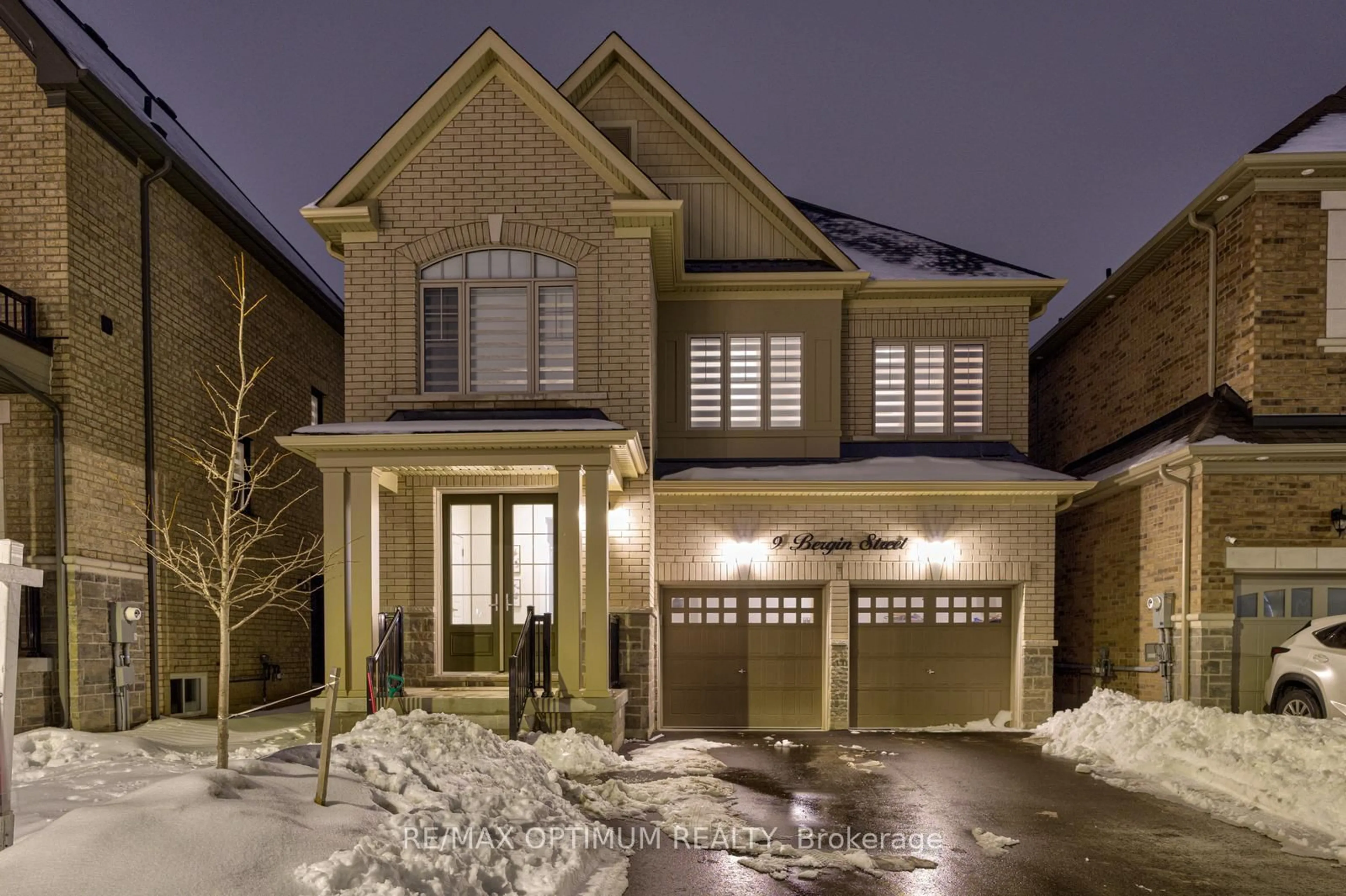 Home with brick exterior material, street for 9 Bergin St, Brampton Ontario L6X 0X1