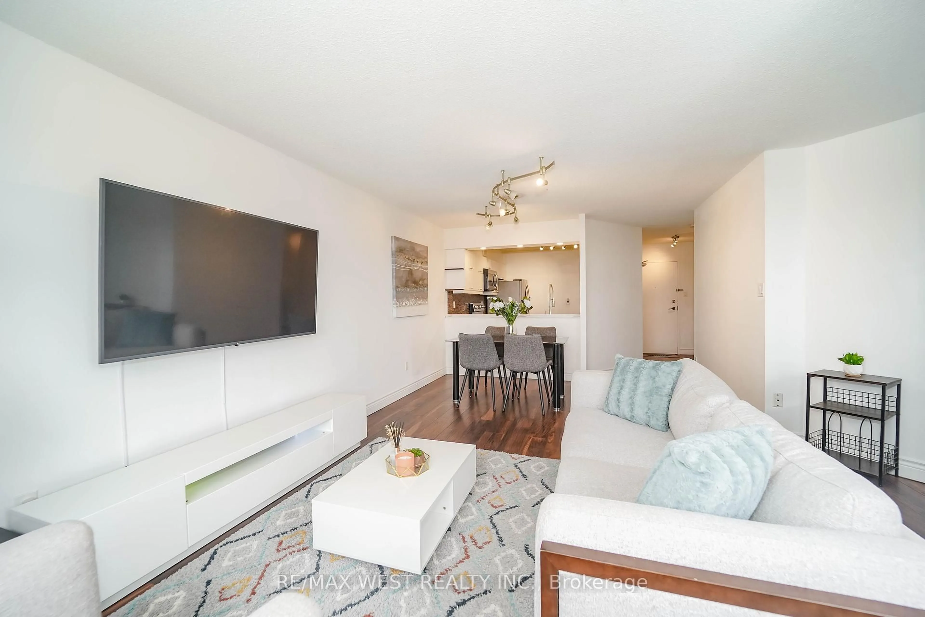 Living room with furniture, unknown for 234 Albion Rd #PH10, Toronto Ontario M9W 6A7