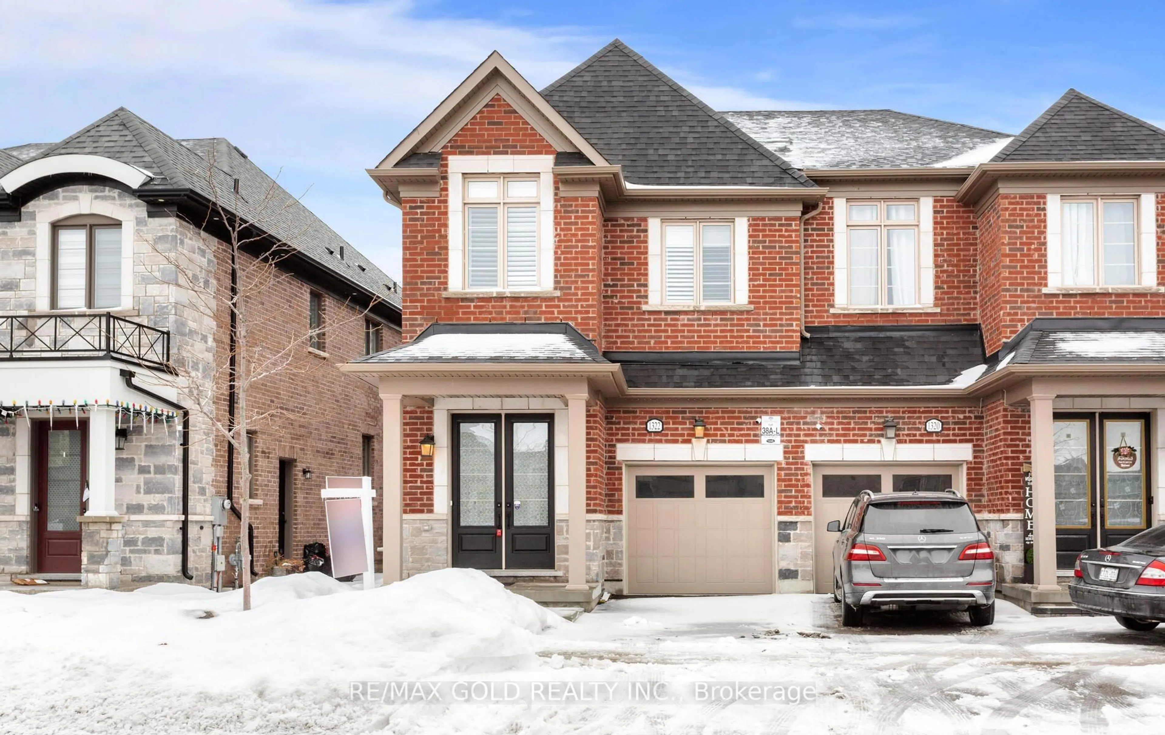 Home with brick exterior material, street for 1322 Hamman Way, Milton Ontario L9E 1L5
