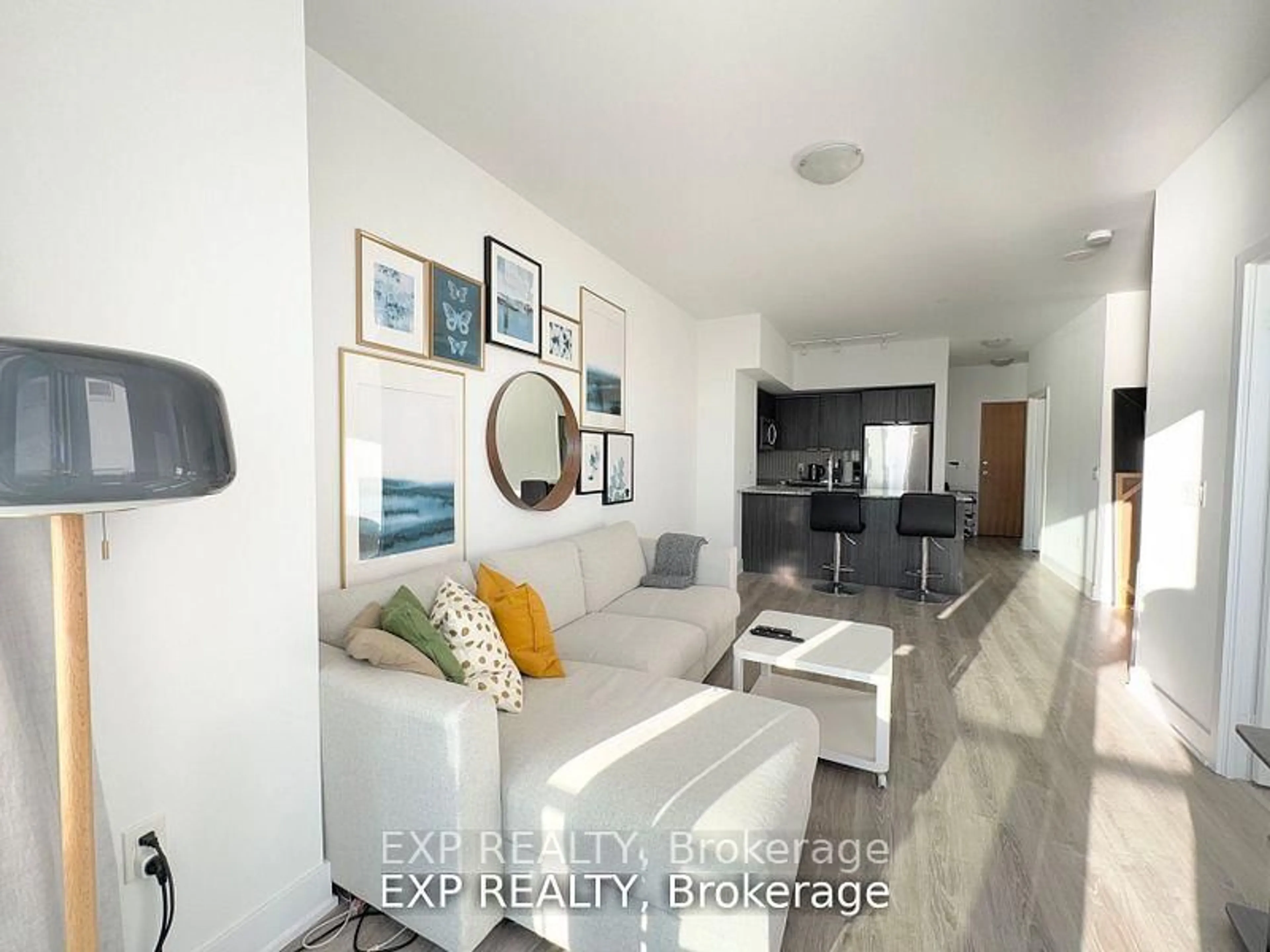 Living room with furniture, unknown for 20 Shore Breeze Dr #2808, Toronto Ontario M8V 0C7