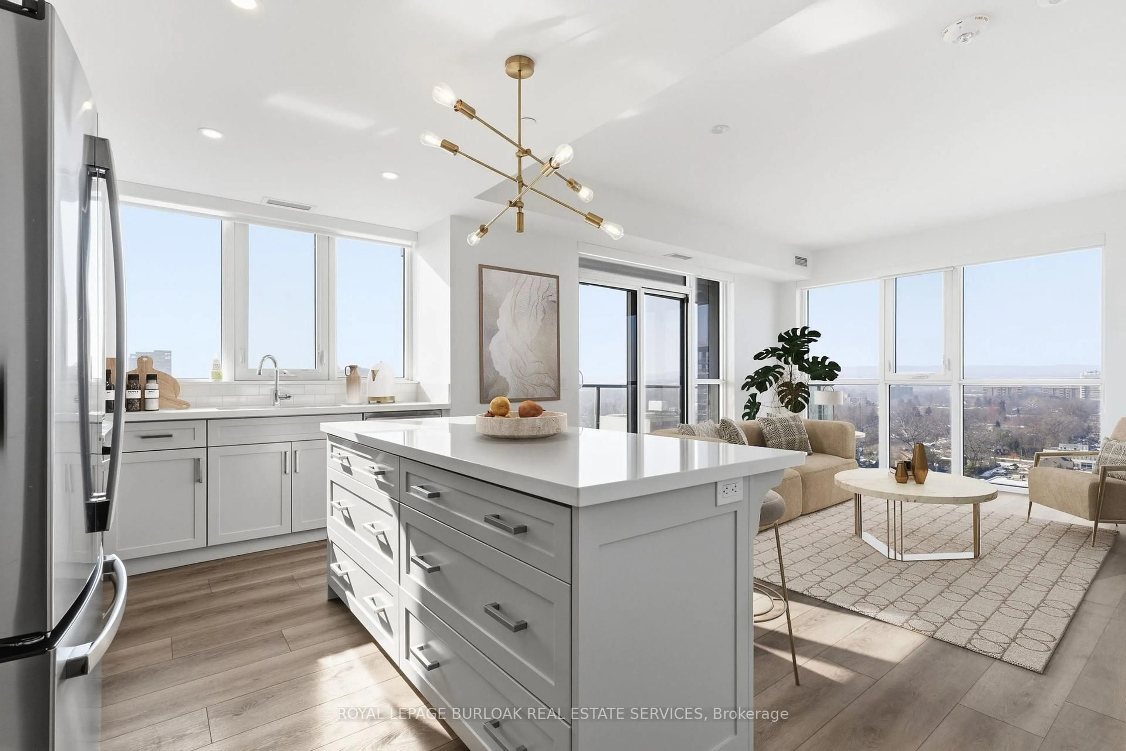 Open concept kitchen, unknown for 2007 James St #1407, Burlington Ontario L7R 0G7