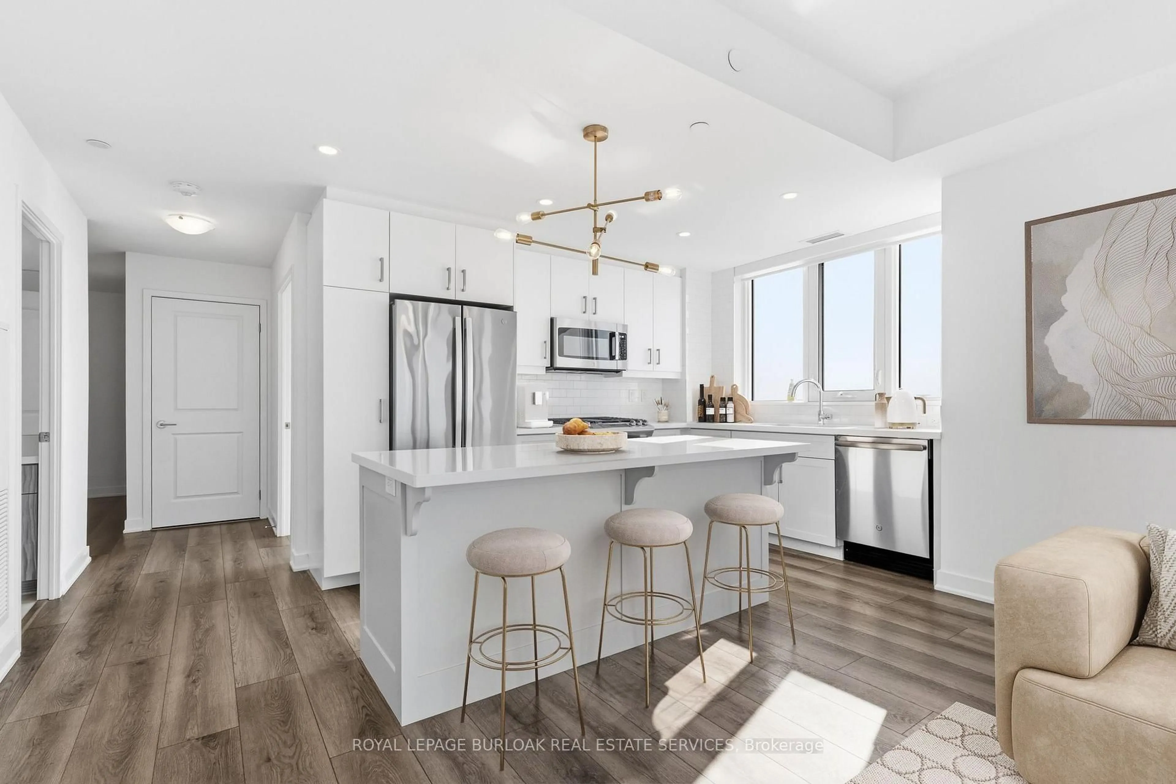 Open concept kitchen, unknown for 2007 James St #1407, Burlington Ontario L7R 0G7