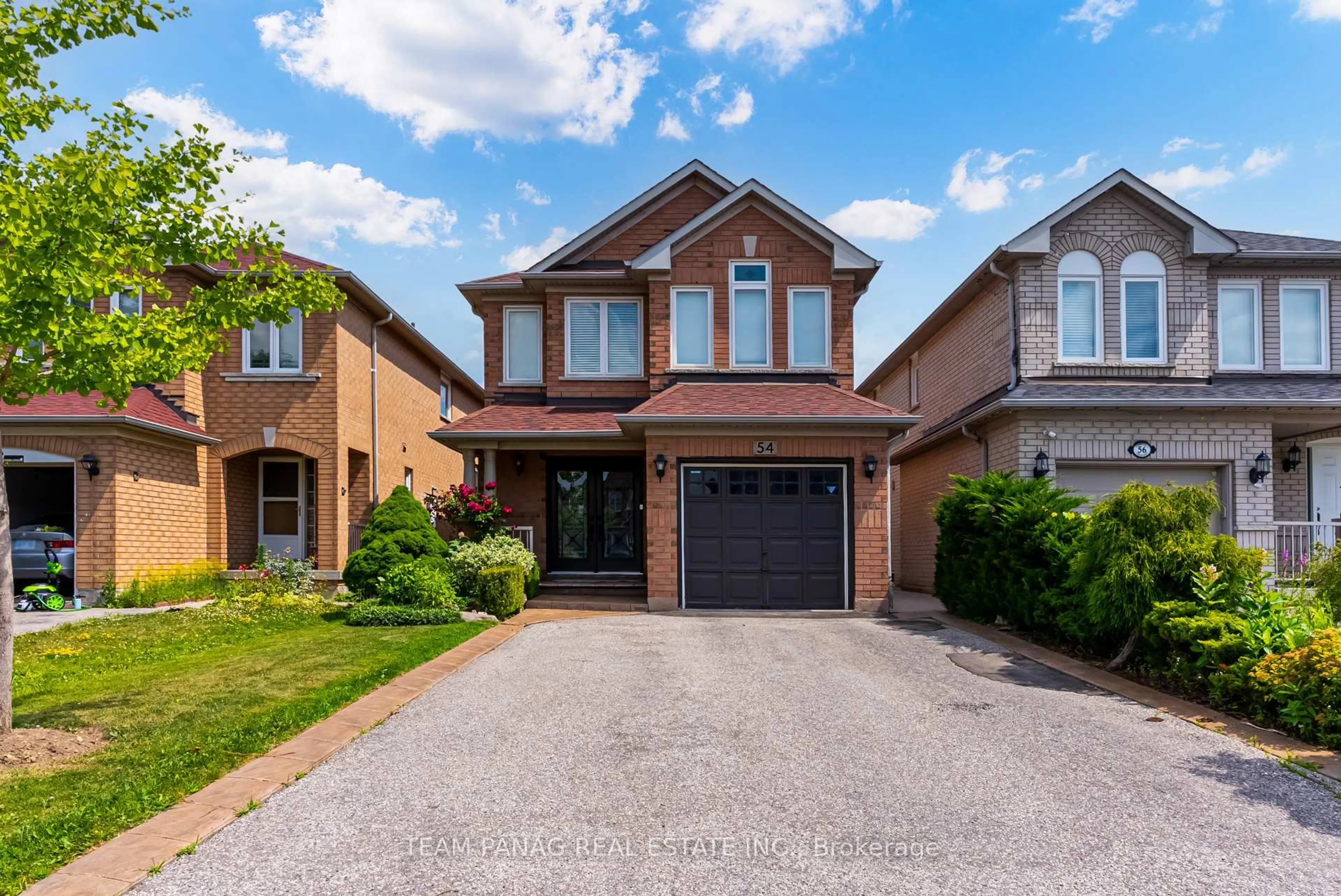 Home with brick exterior material, street for 54 Loons Call Cres, Brampton Ontario L6R 2G4