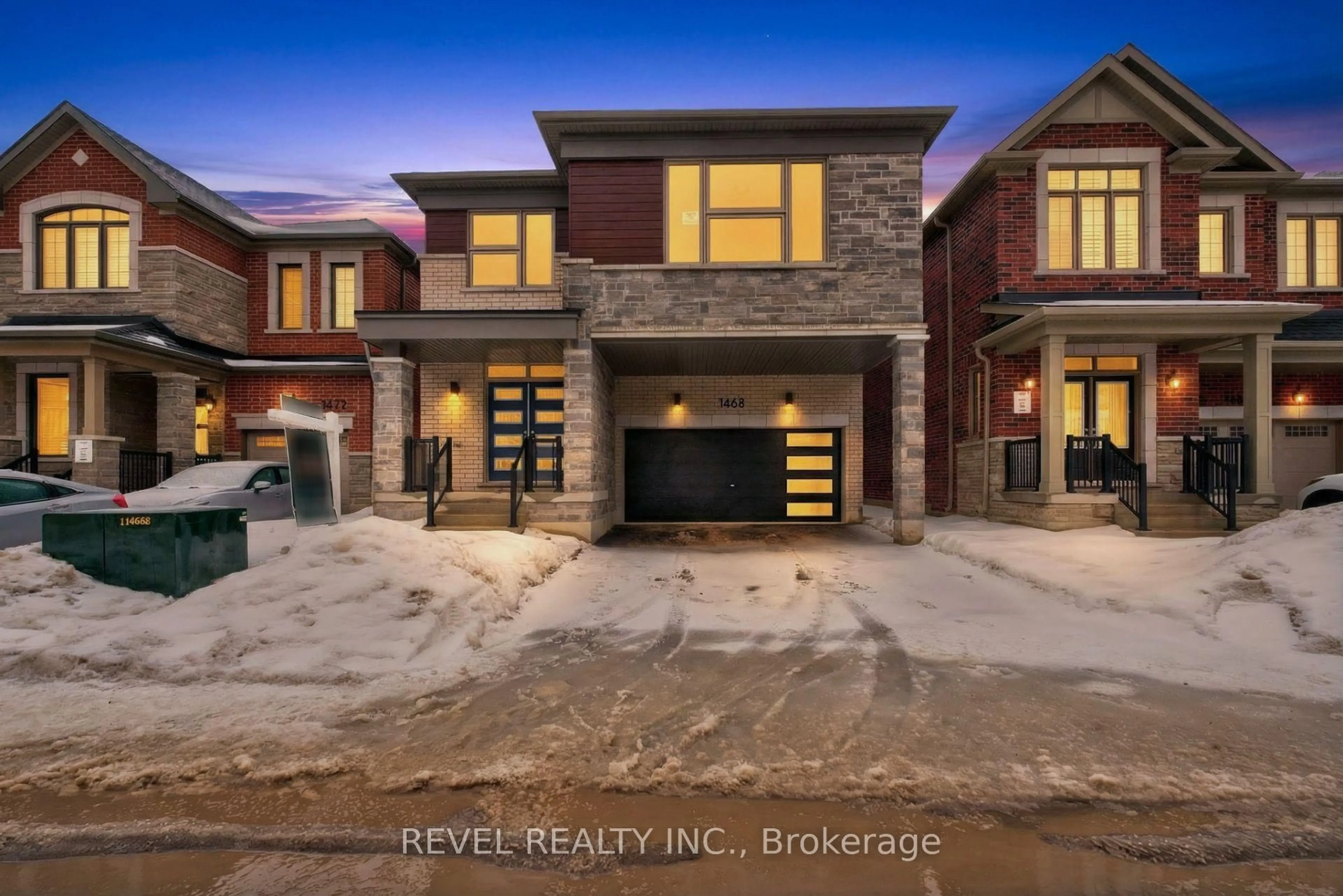 Home with brick exterior material, street for 1468 Melville Bonus Cres, Milton Ontario L9E 2H2