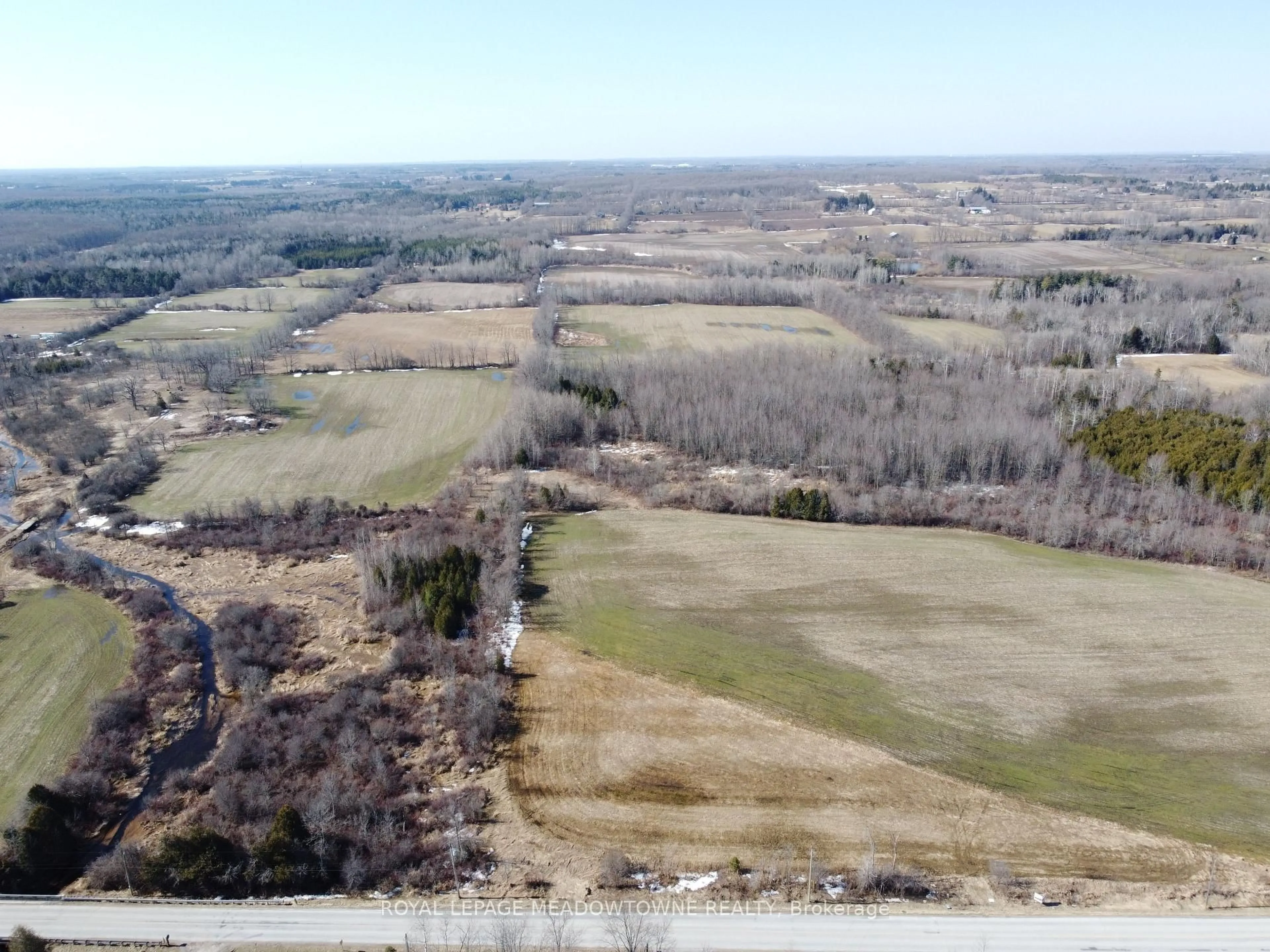 A pic from outside/outdoor area/front of a property/back of a property/a pic from drone, forest/trees view for 11080 First Line Nassagaweya, Milton Ontario L0P 1J0