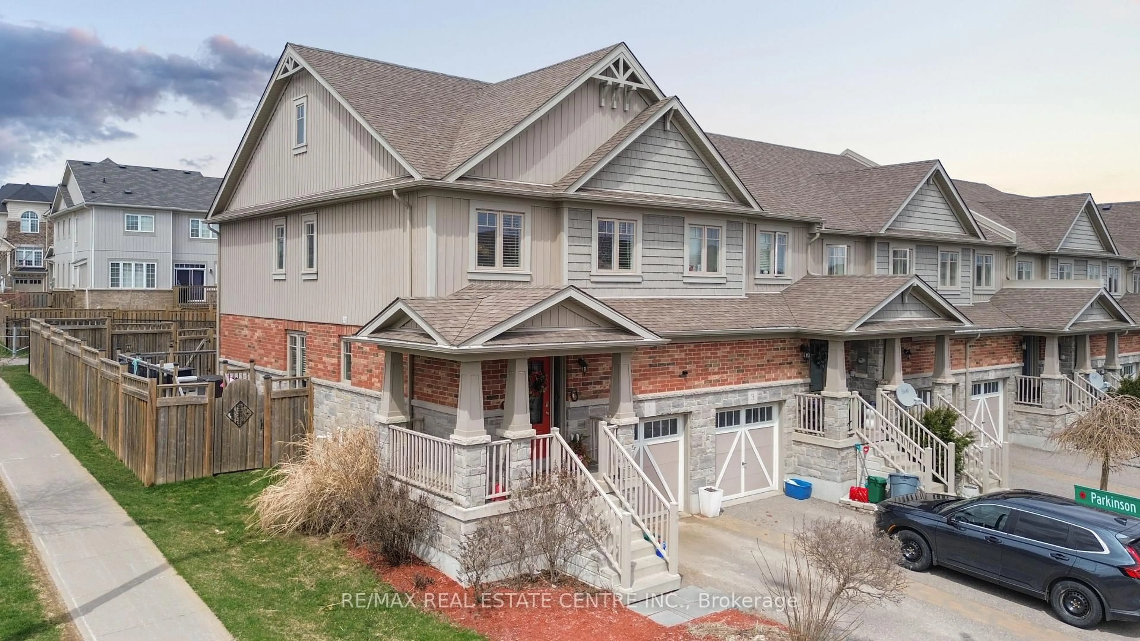 Home with brick exterior material, street for 1 Laverty Cres, Orangeville Ontario L9W 6T1