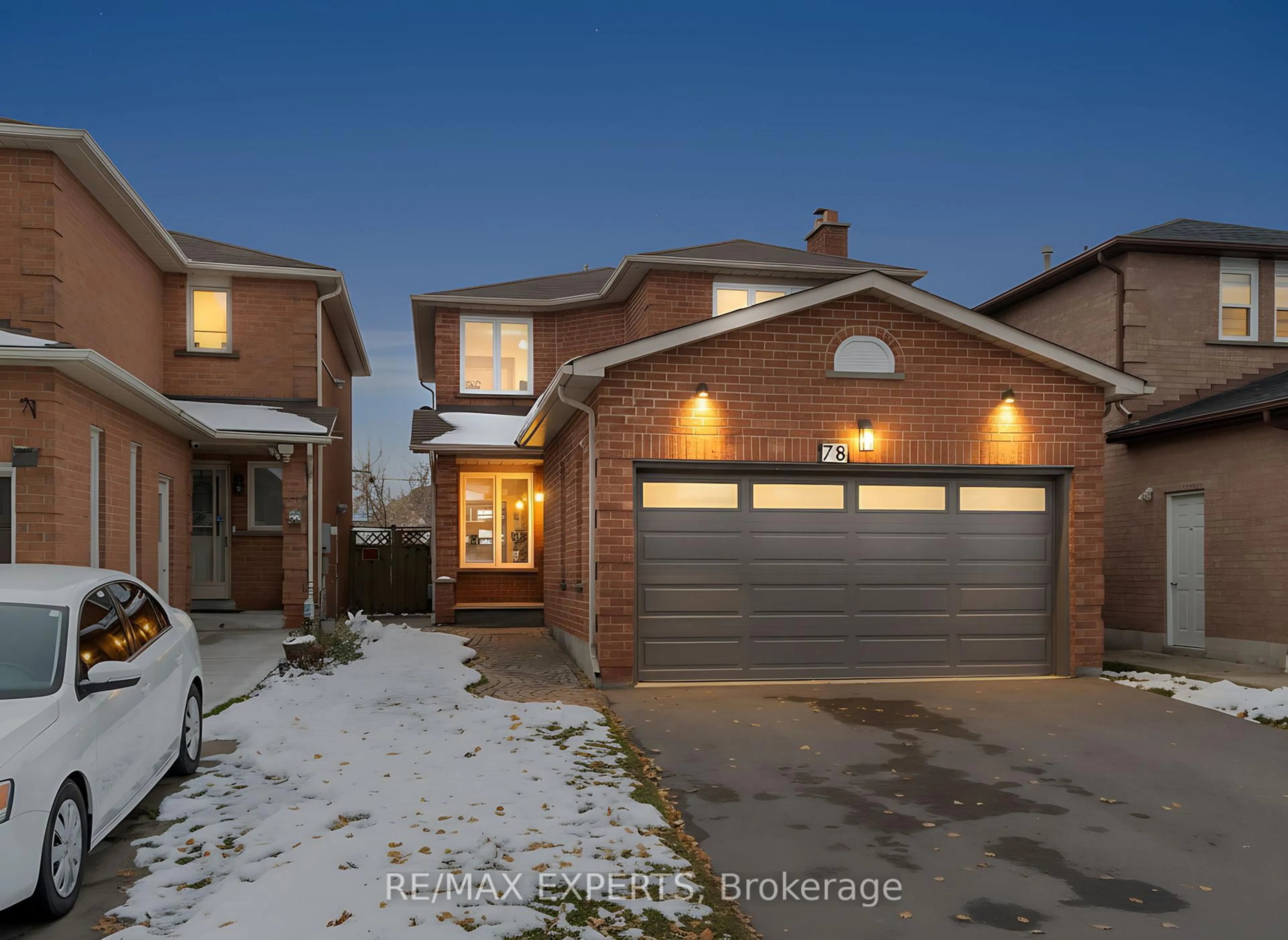 Home with brick exterior material, street for 78 Candy Cres, Brampton Ontario L6X 3Z5