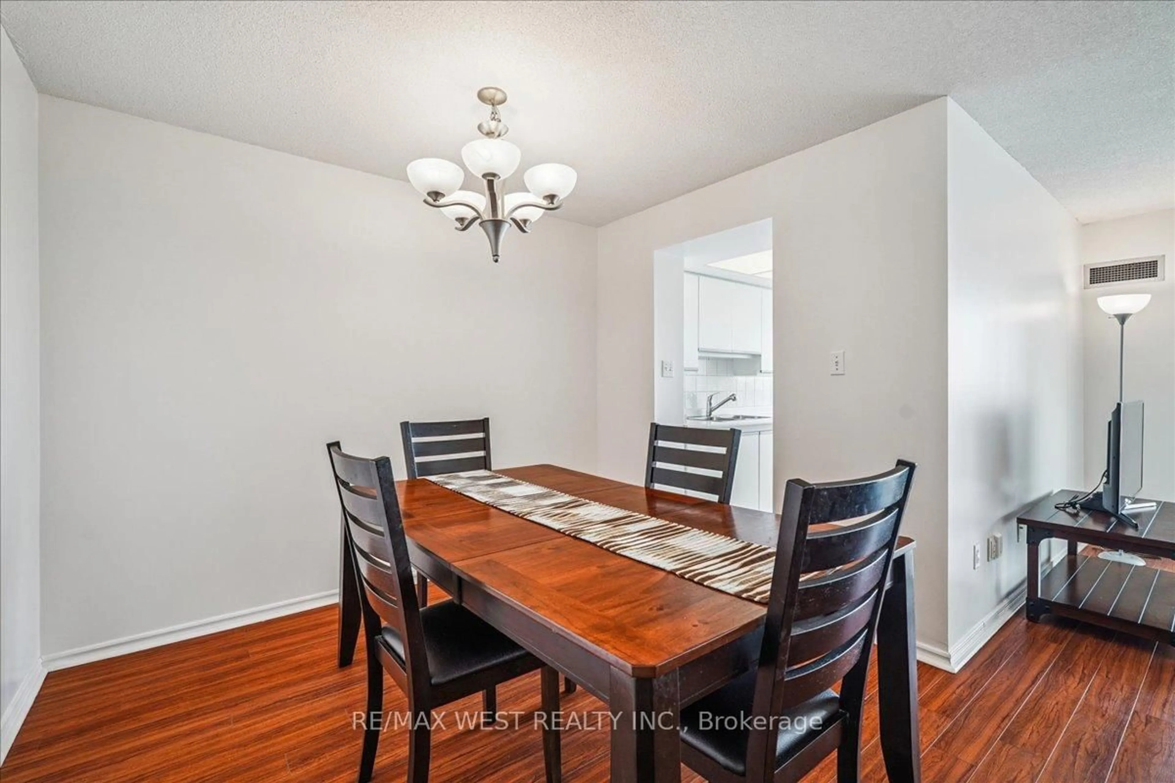 Dining room, wood/laminate floor for 30 Malta Ave #504, Brampton Ontario L6Y 4S5