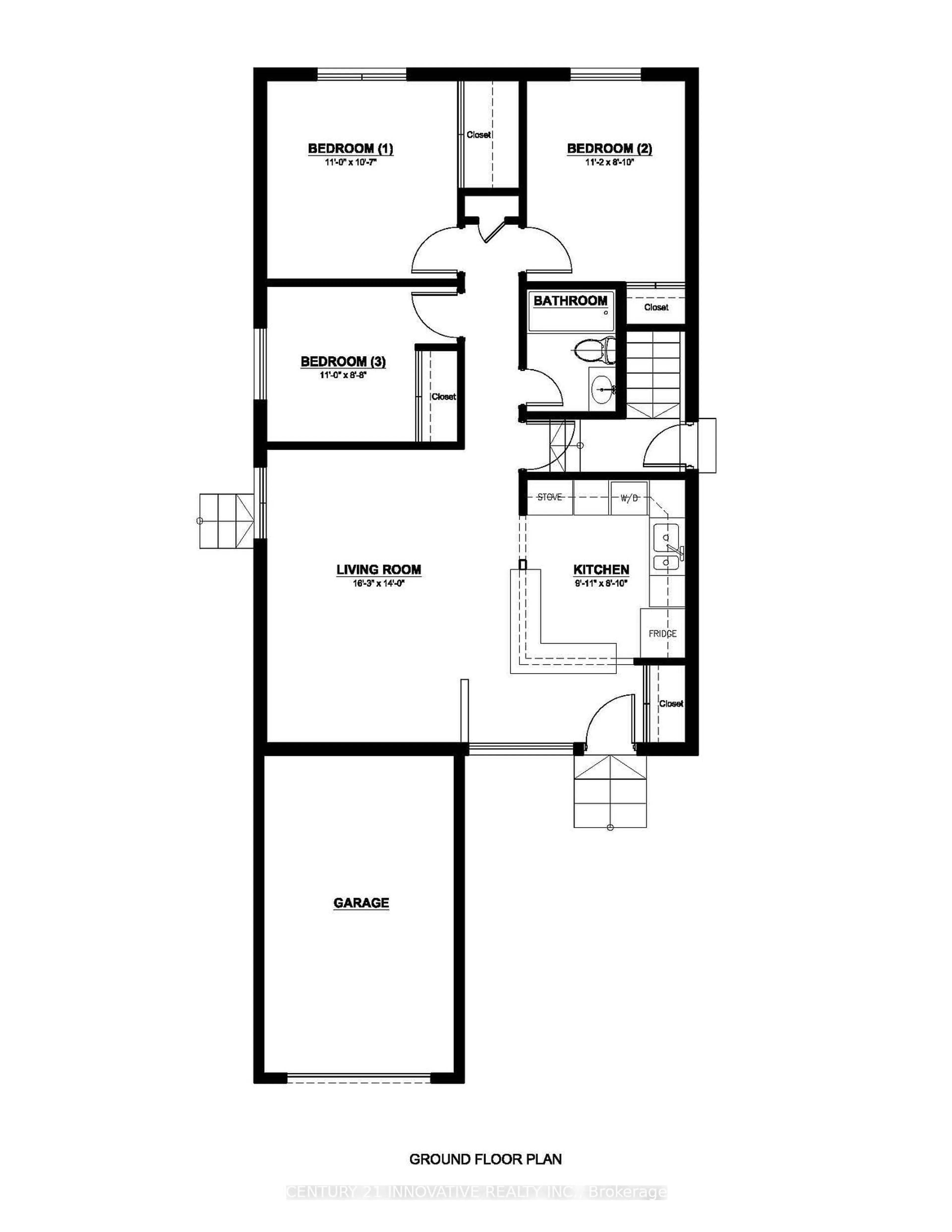 Floor plan for 3066 Patrick Cres, Mississauga Ontario L5N 3G5