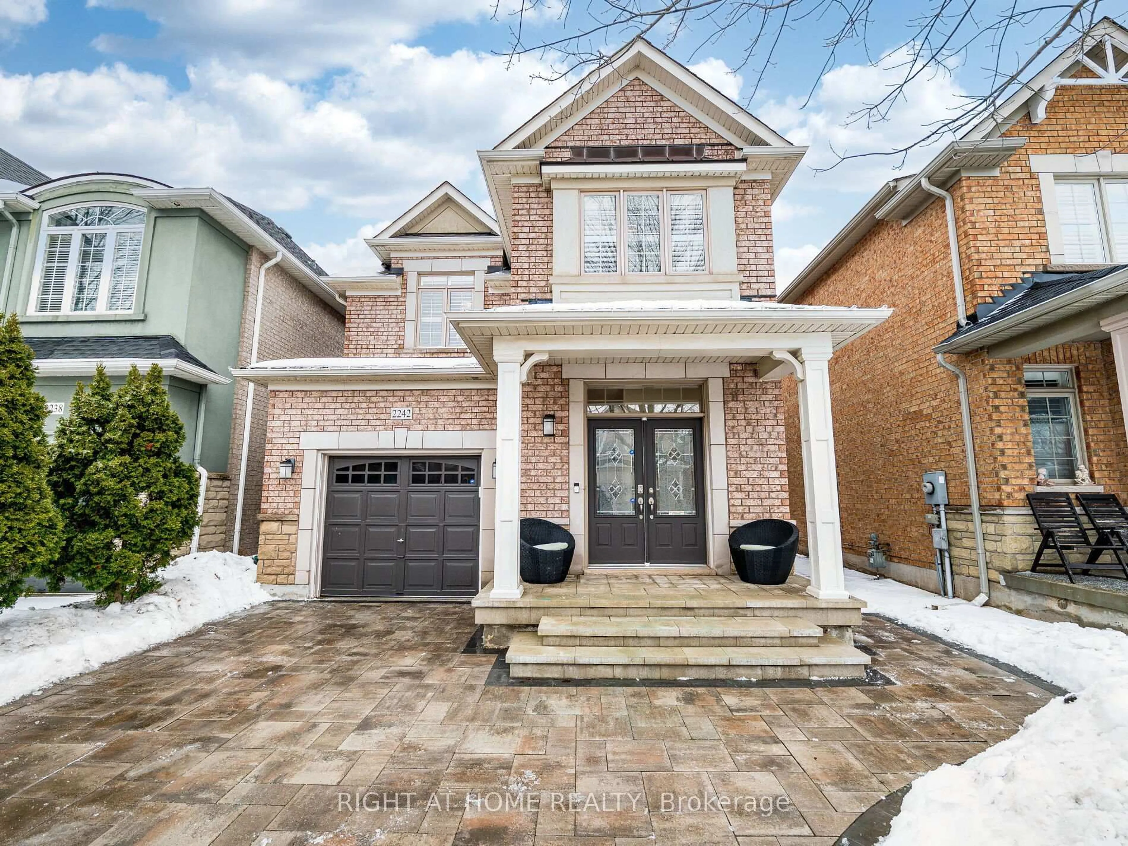 Home with brick exterior material, street for 2242 Kwinter Rd, Oakville Ontario L6M 0H2